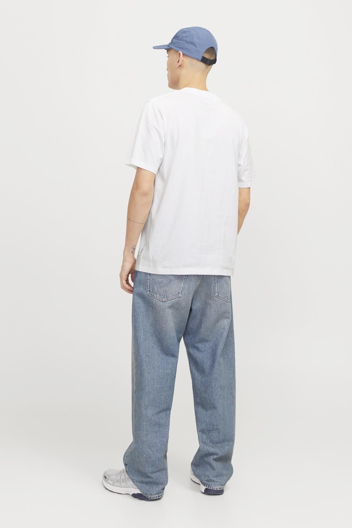 تیشرت مردانه راسته آستین کوتاه | جک اند جونز Jack & Jones 12273239 - تصویر 4