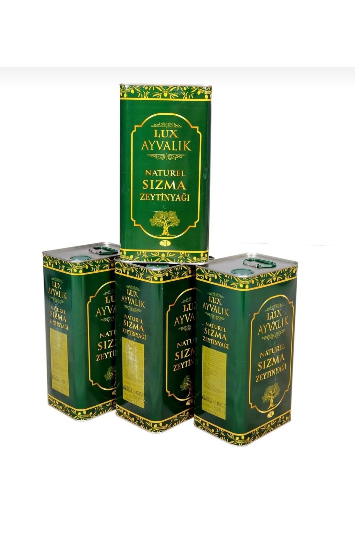 yeni ayvalık LUX AYVALIK Naturel Soğuk Sıkım Zeytinyağı 4*5Lt