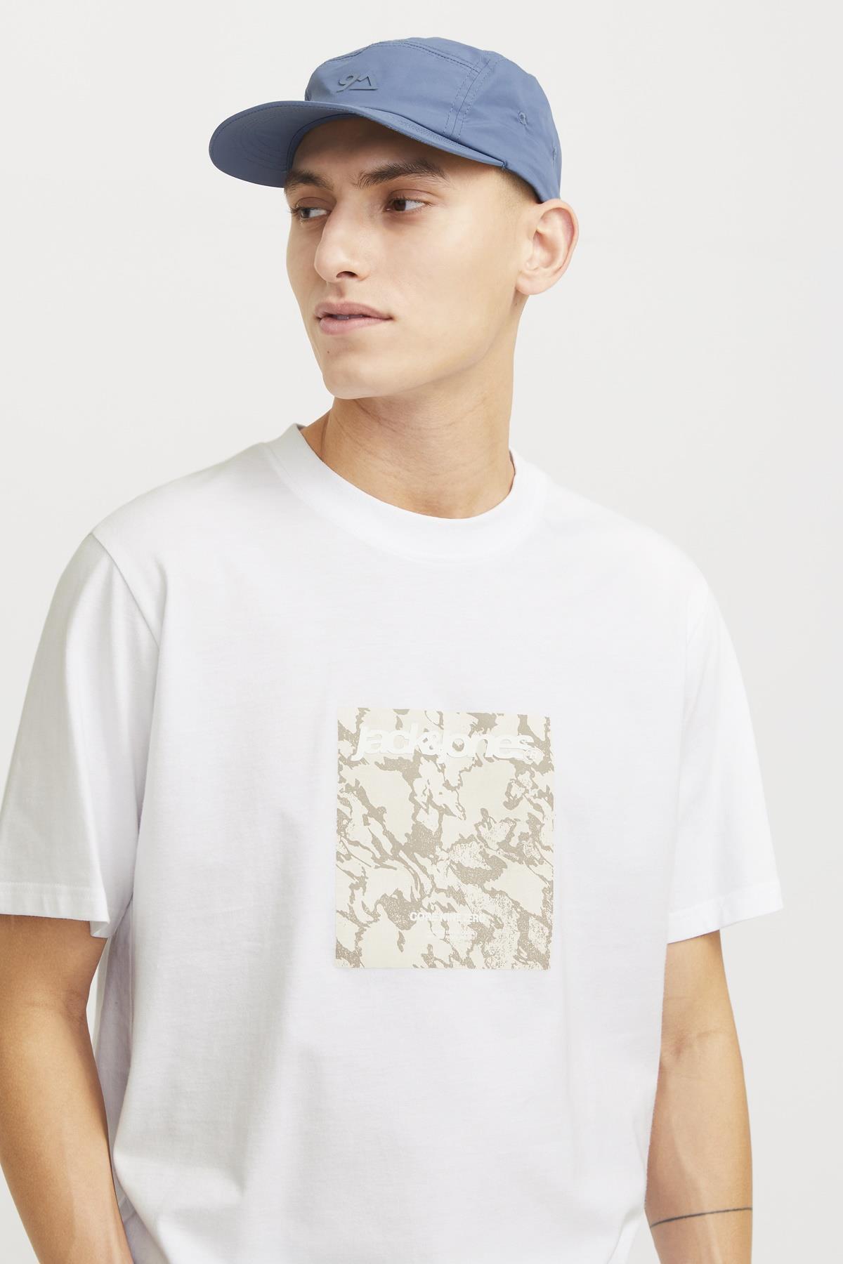 تیشرت مردانه راسته آستین کوتاه | جک اند جونز Jack & Jones 12273239 - تصویر 5