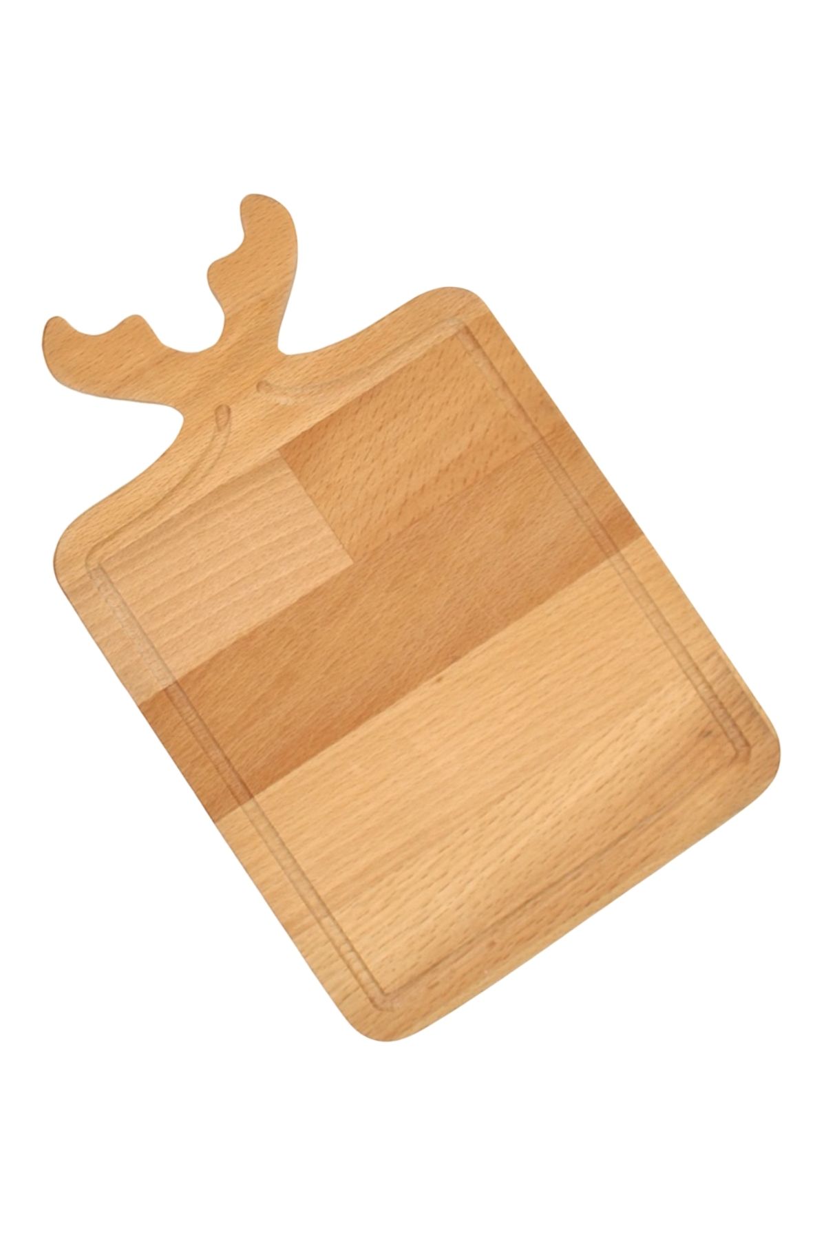 Homerest-Deer Bamboo Cutting Board, Natural Deer Cutting Board, Cutting Board with Horn 2