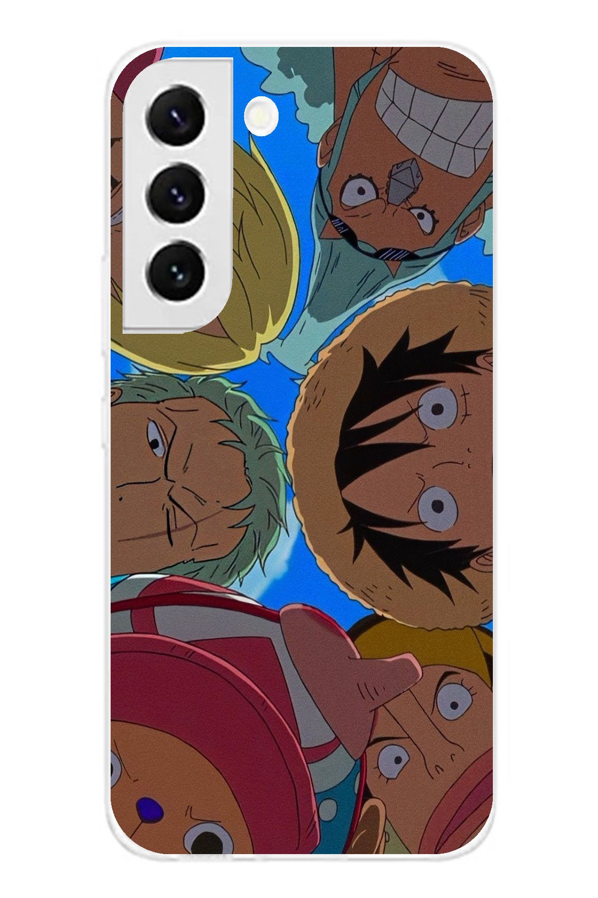 TechTree SAMSUNG S22 Uyumlu One Piece Selfie Tasarımlı Şeffaf Silikon Kılıf