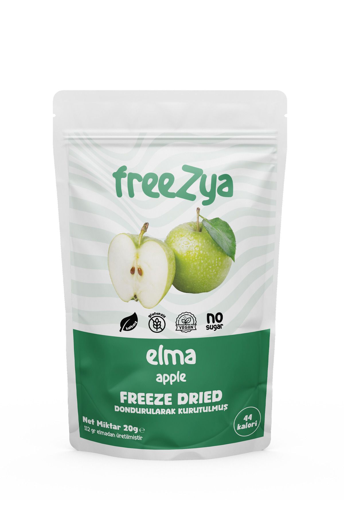 Piki Freezya Dondurularak Kurutulmuş Elma - 20 Gr