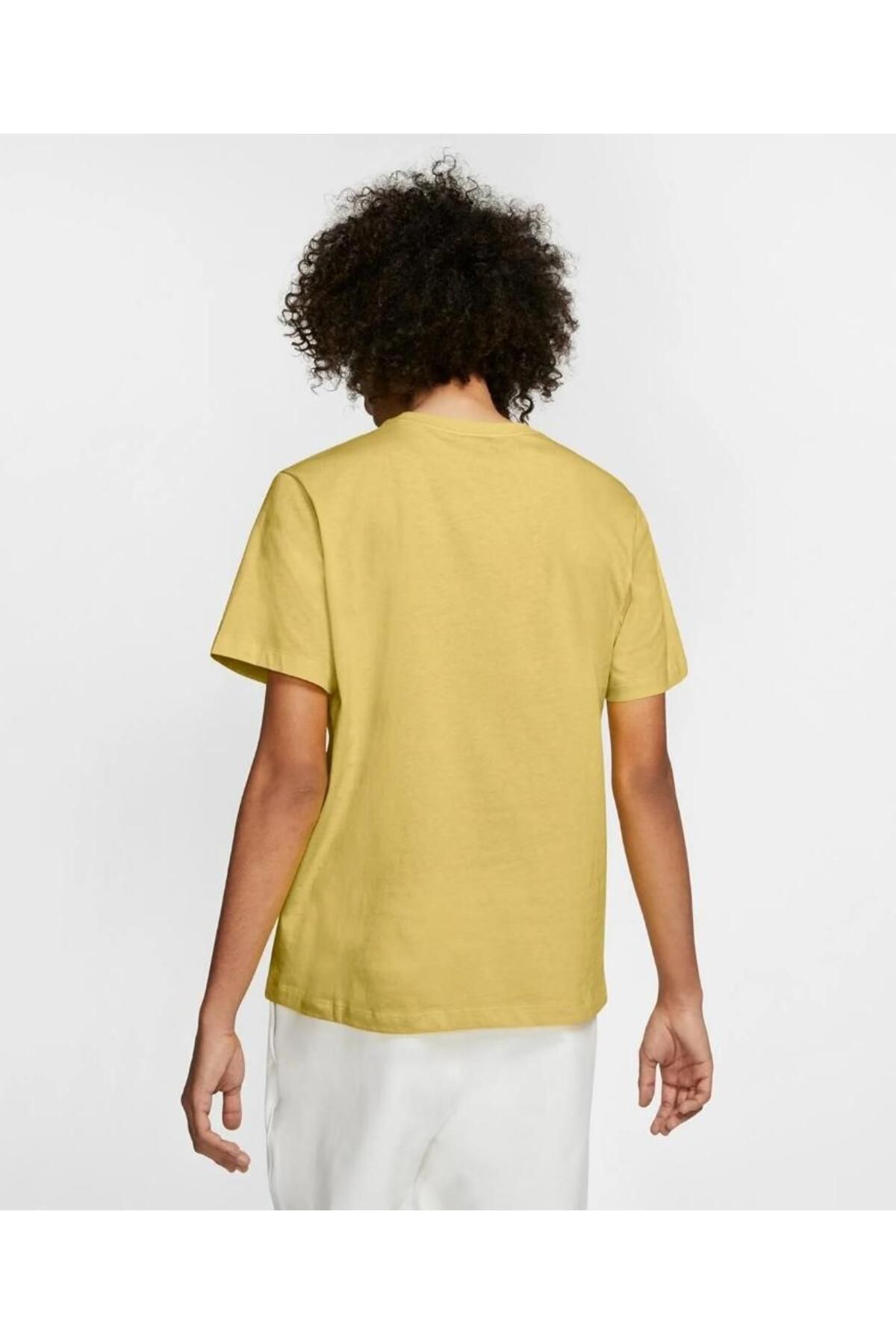 Nike-Cotton Mustard T-Shirt 2