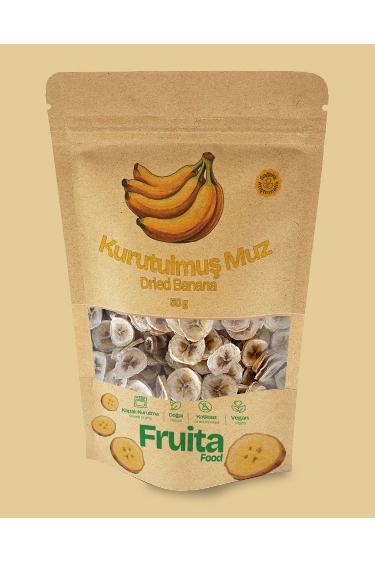 Fruita Food Kuru Muz Dilimleri