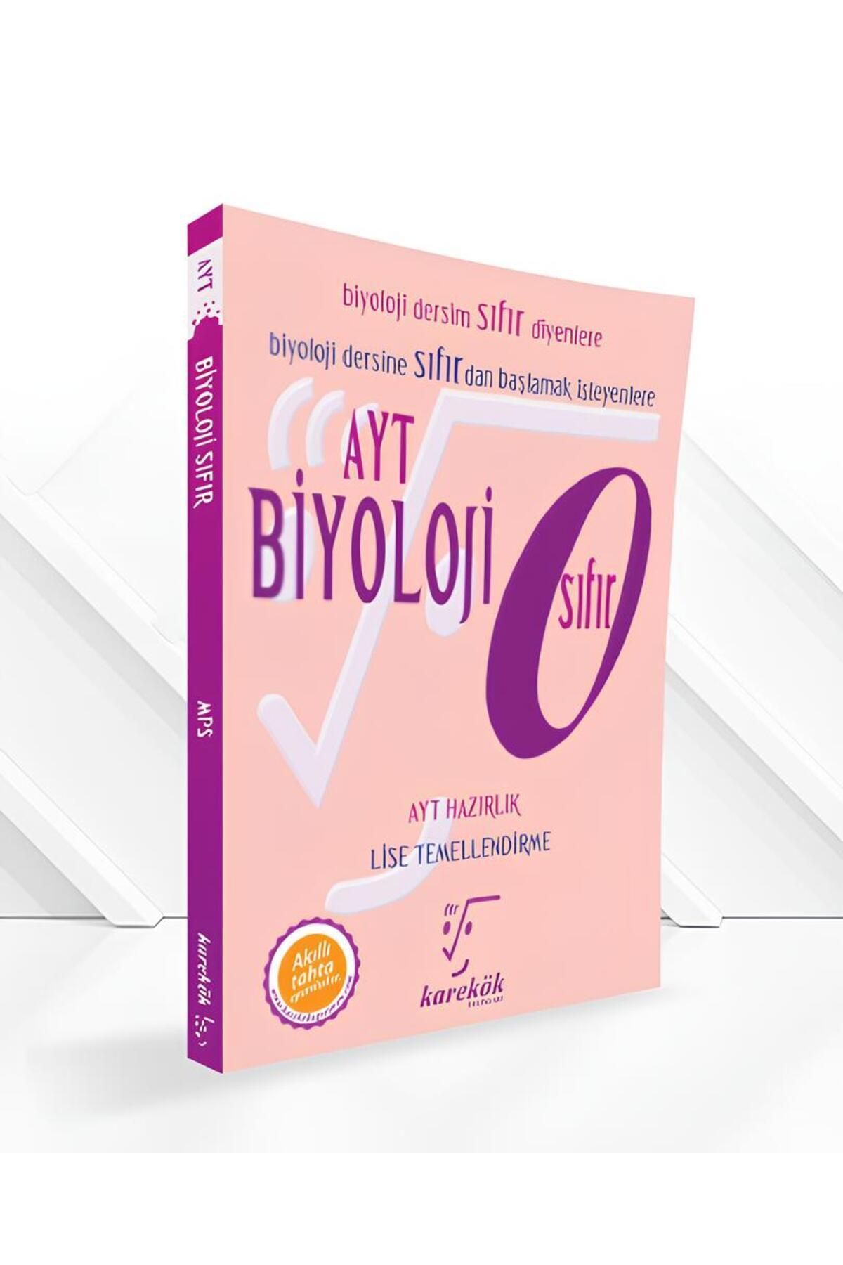 Karekök Yayınları Yeni Müf. Karekök Yayınları Güncel AYT Biyoloji Sıfır Konu Anlatımlı Soru Bankası (Biyoloji Dersim