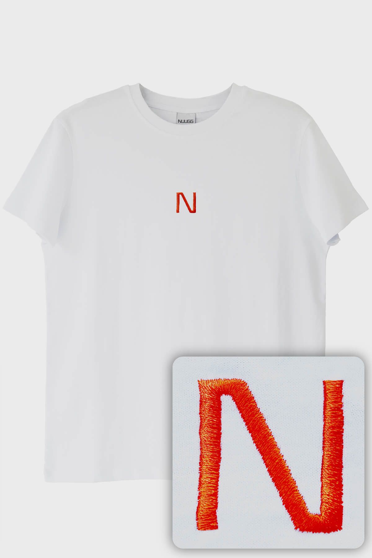 NUUGG N Logolu Nakışlı T-shirt