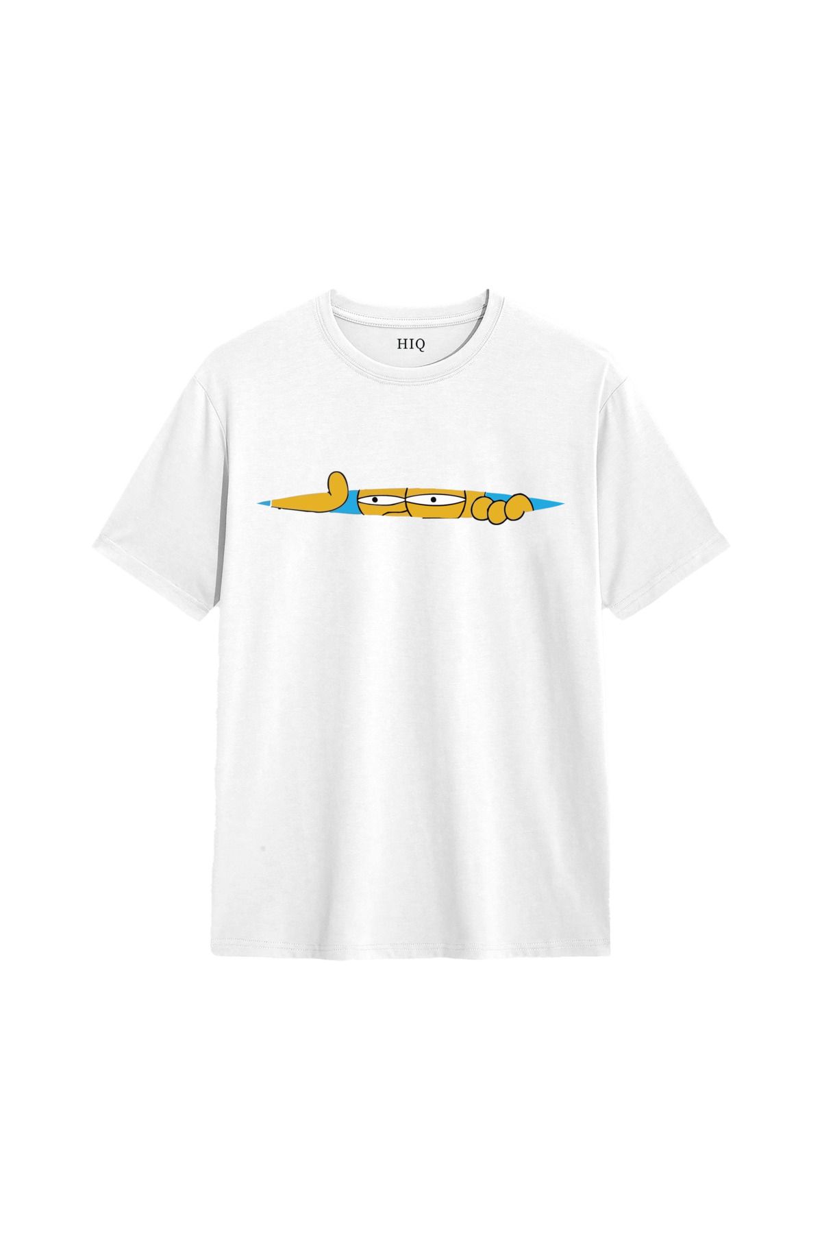 MODA Simpson Baskılı Oversize Tshirt