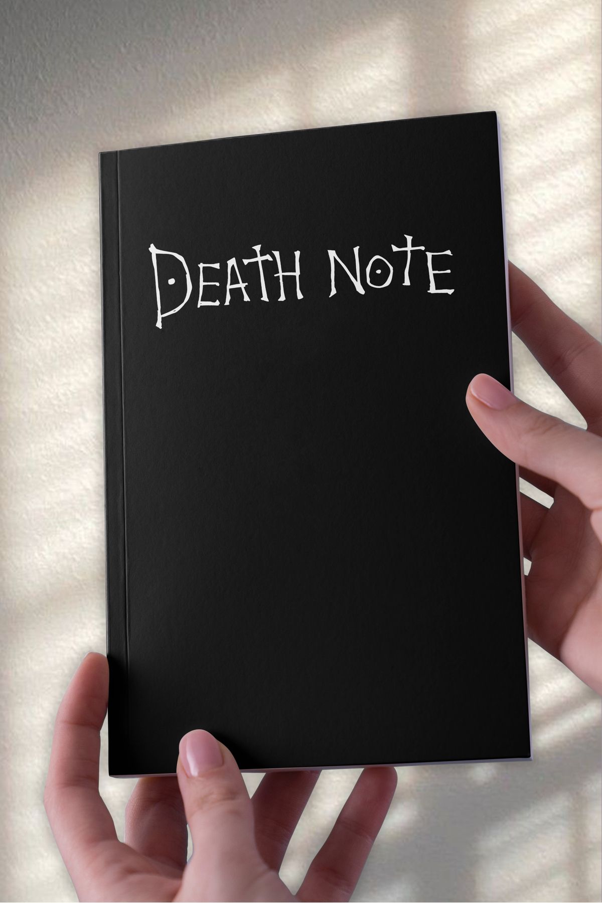 Ludios Death Note Siyah A5 Çizgisiz Günlük, Hediyelik Günlük Not Defteri (50 Sayfa)