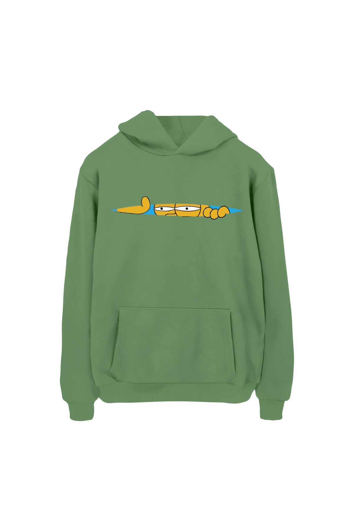 MODA Simpson Baskılı Şardonlu Hoodie