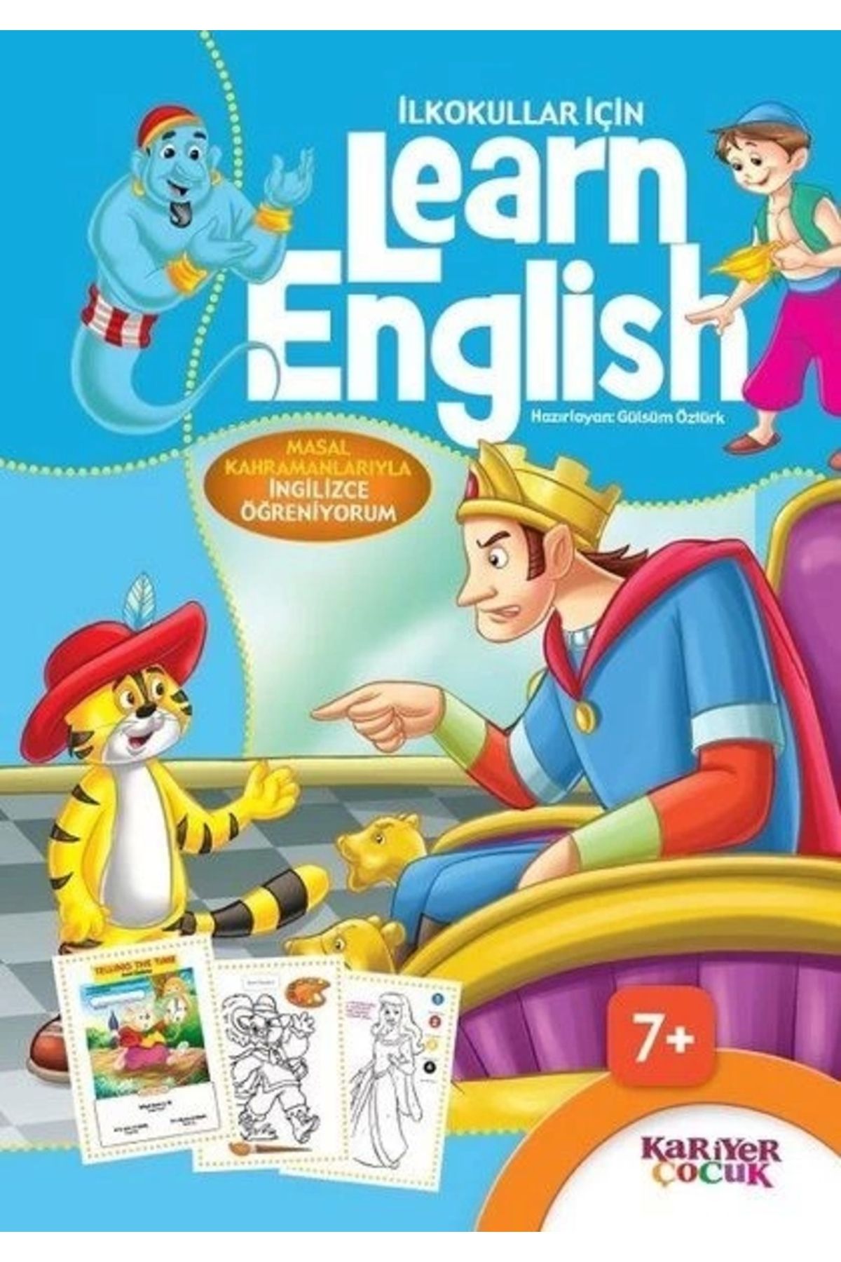 Kariyer Yayınları İlkokullar İçin Learn English - Mavi