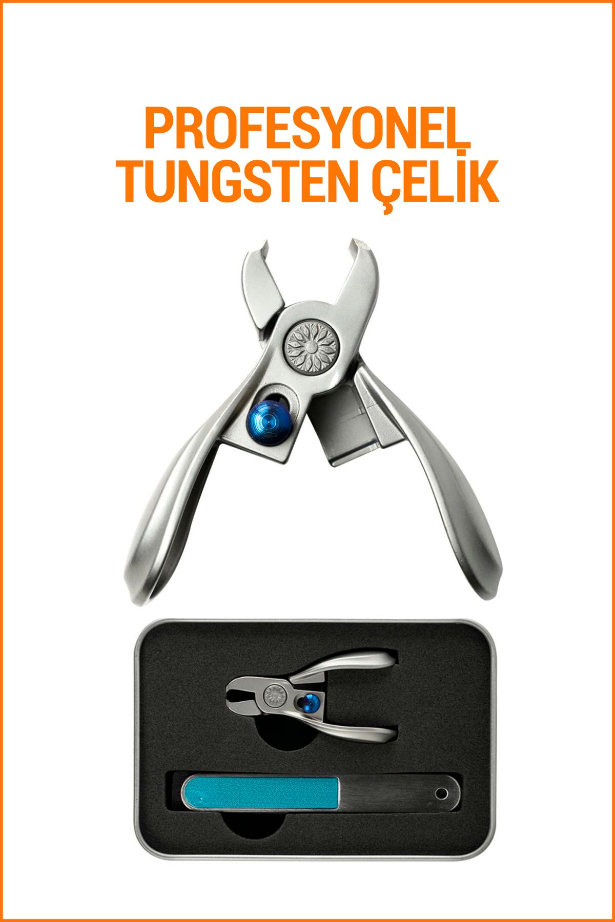 GXMPRO Professional Tungsten Steel Solingen Tırnak Makası