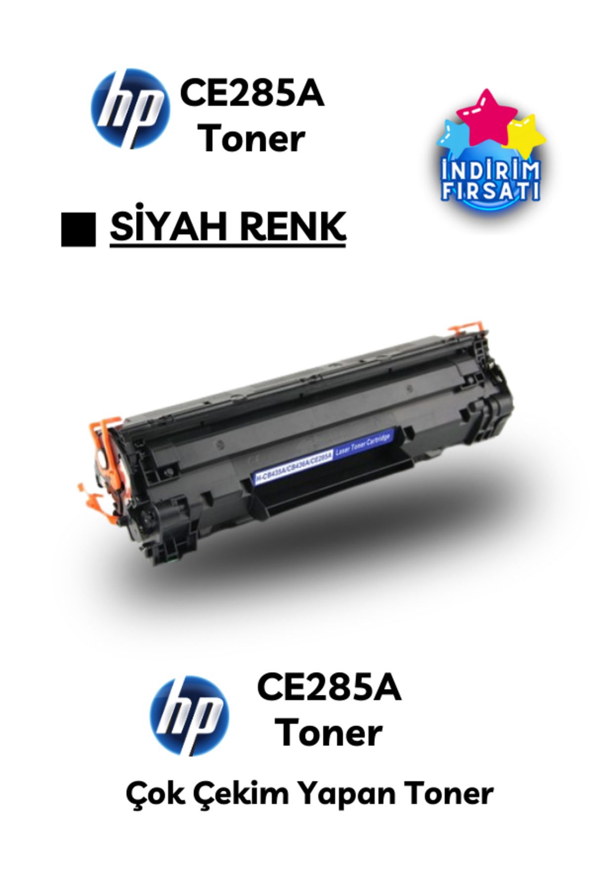 YEGGE HP 85a Muadil Toner - Yüksek Baskı Kapasiteli CE285a Toner - HP 285a Muadil Toner