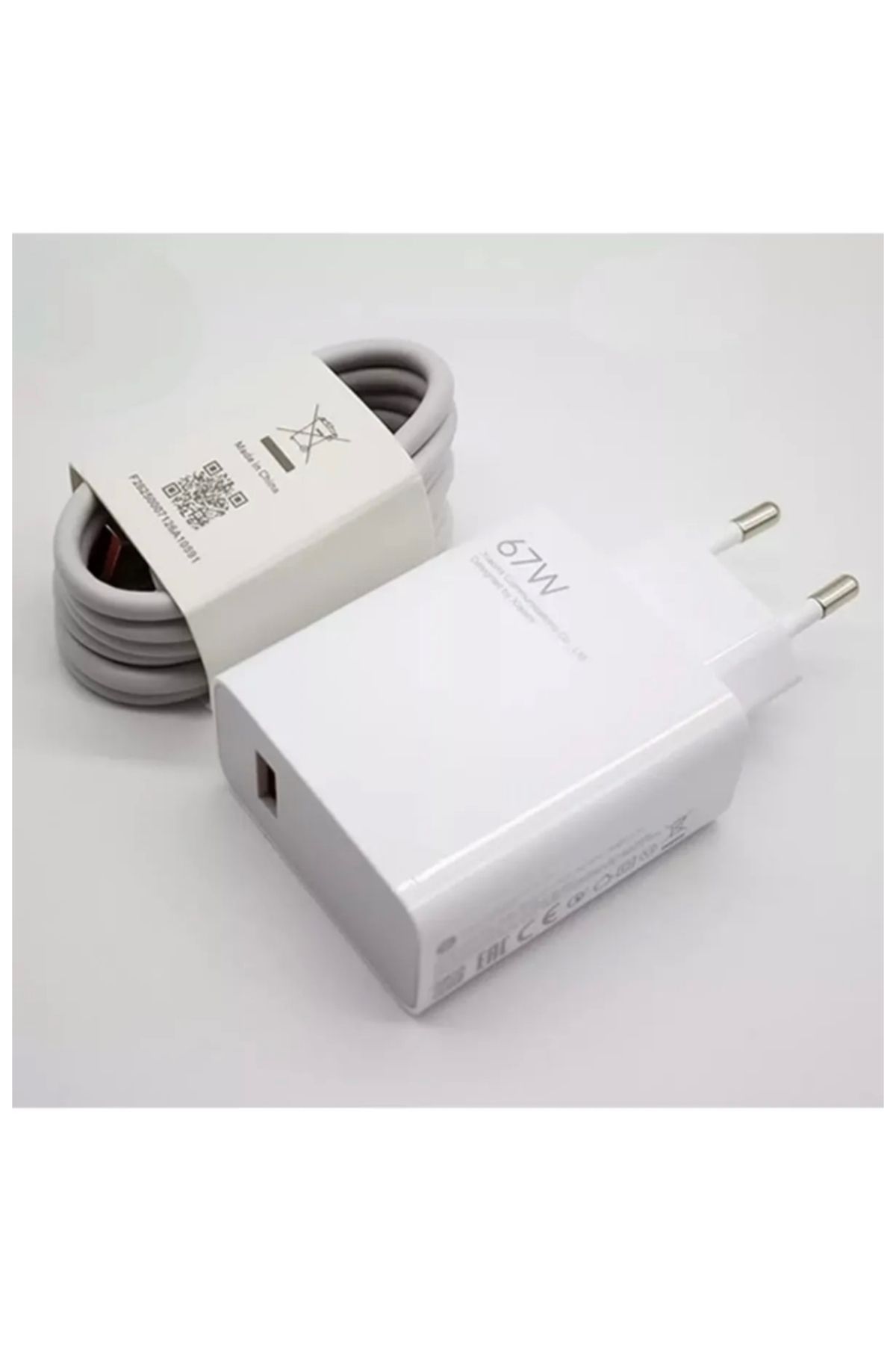 tharwa Xiaomii Type-c 67w (WATT) Turbo Şarj Aleti Cihazı Adaptörü Kablo (SET) %100 Turbo