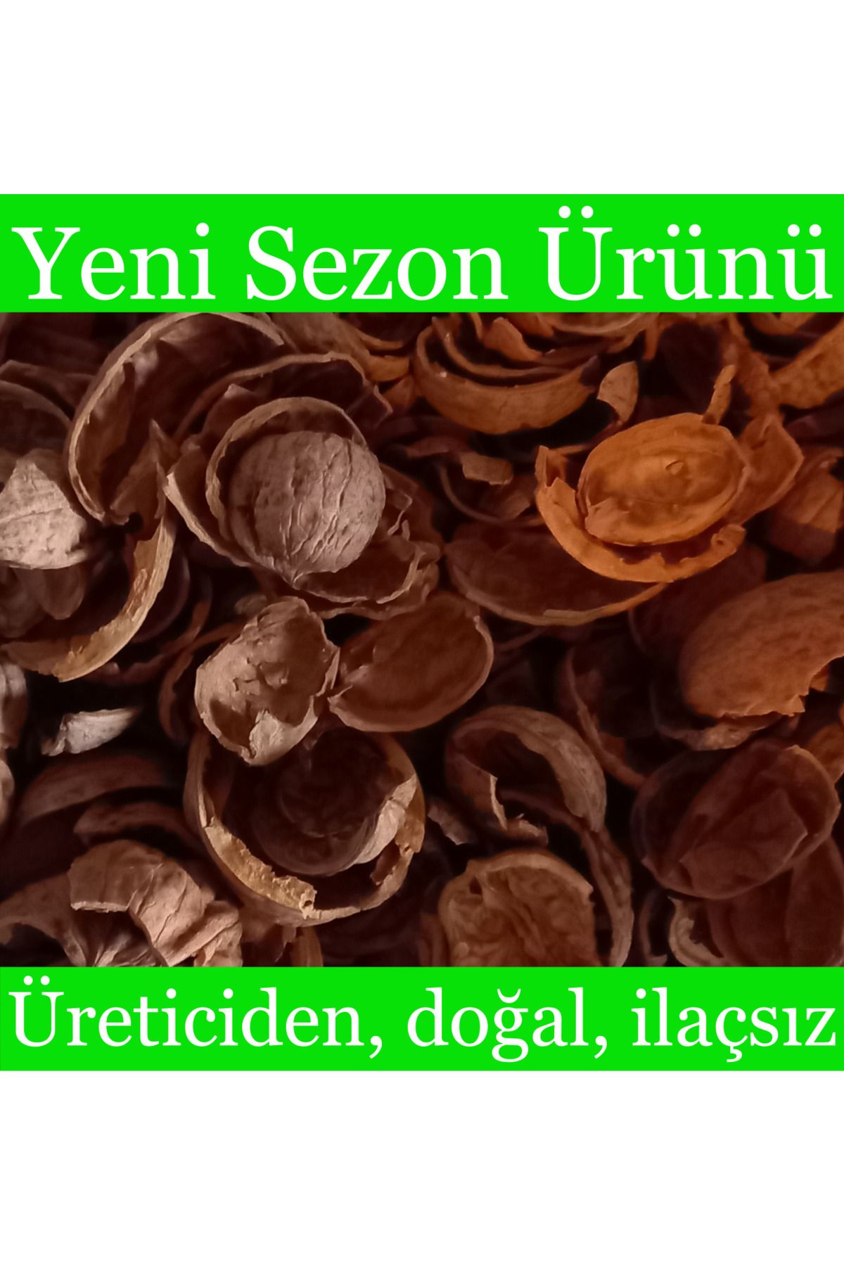 Doğal Köylü Doğal Ceviz Kabuğu 250gr - Ceviz Dış Kabuk