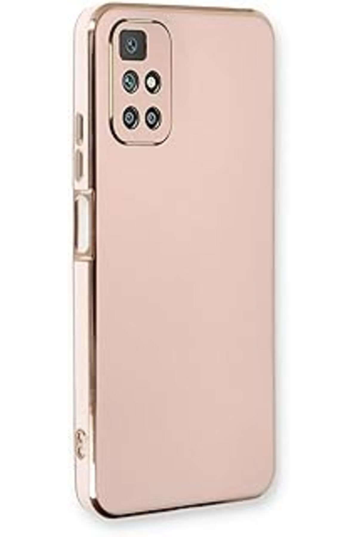 nerede bulurum Mi Redmi 10 2022 Için Kılıf Olive Plated Pembe [Redmi 10 2022 Ile Uyumlu Kılıf - Pem