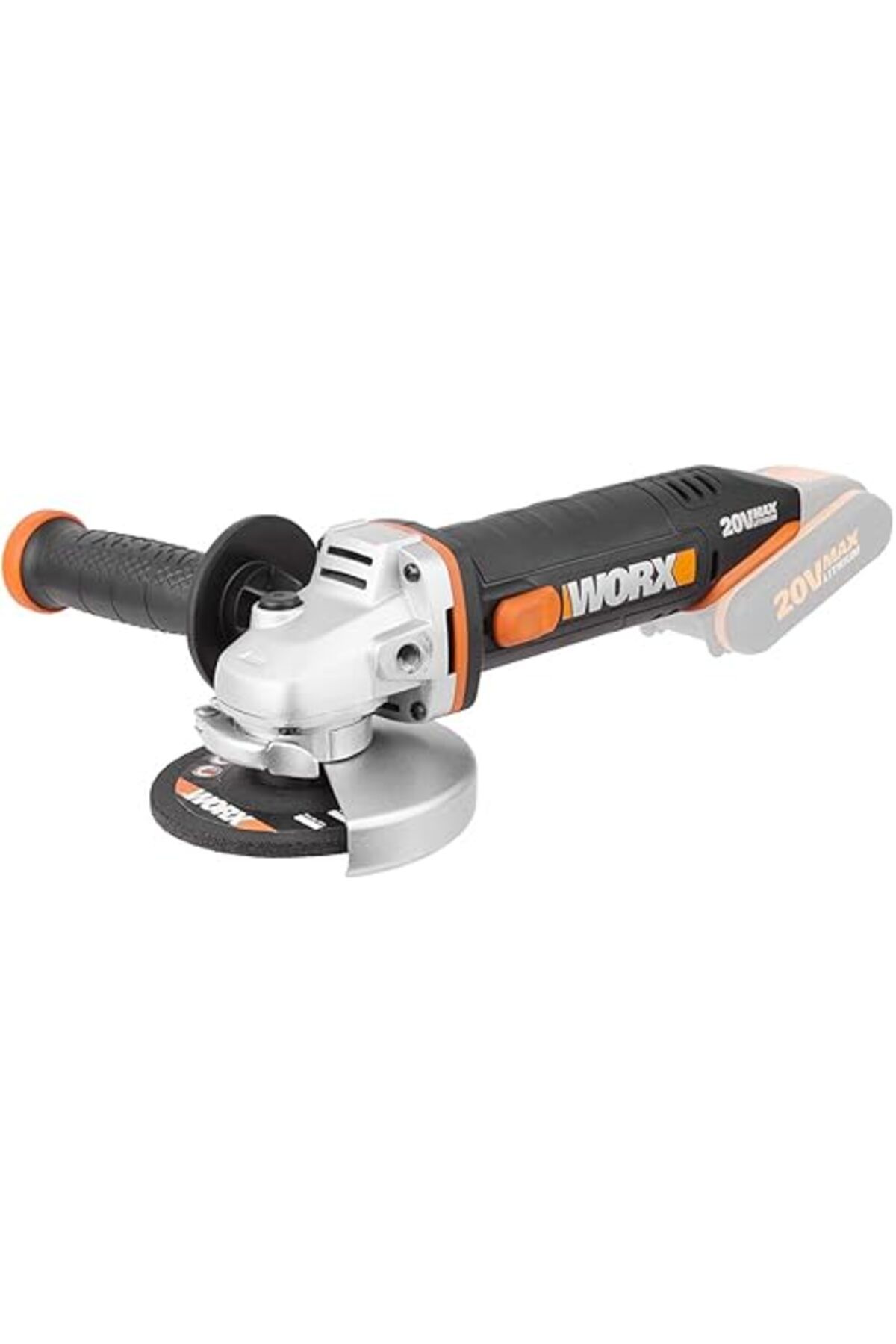 robotrend Worx Wx800.9 20Volt 115Mm Profesyonel Avuç Taşlama (Akü Dahil Değildir)