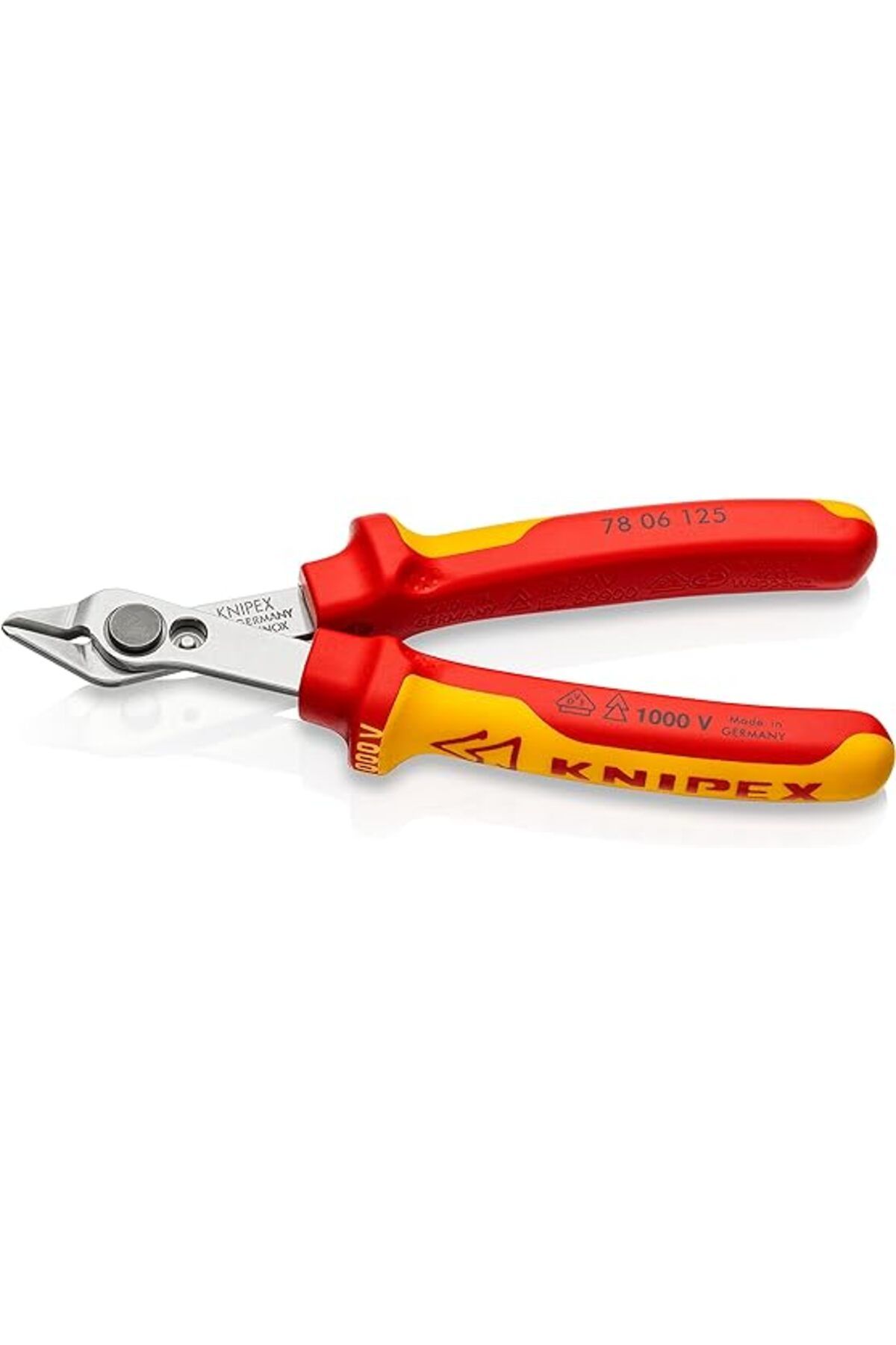 robotrend Knipex Electronic Super Knips® Vde Yalıtımlı, Çok Bileşenli Manşonlar, Vde Testli 125 Mm 78 06 125