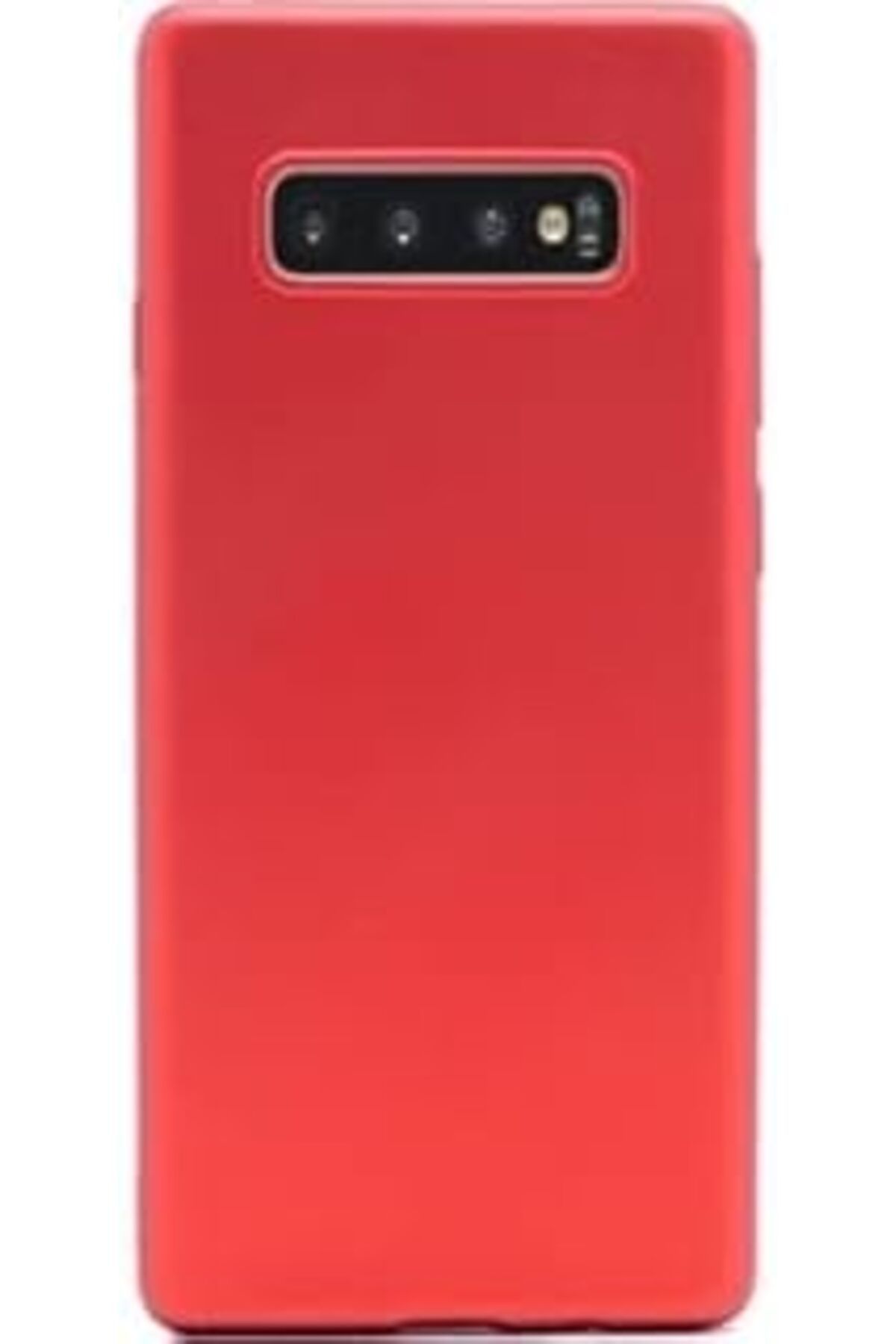 Epatim Galaxy S10 6,1 Inç Ile Uyumlu, Şok Emici Telefon Kılıfı(Kirmizi)