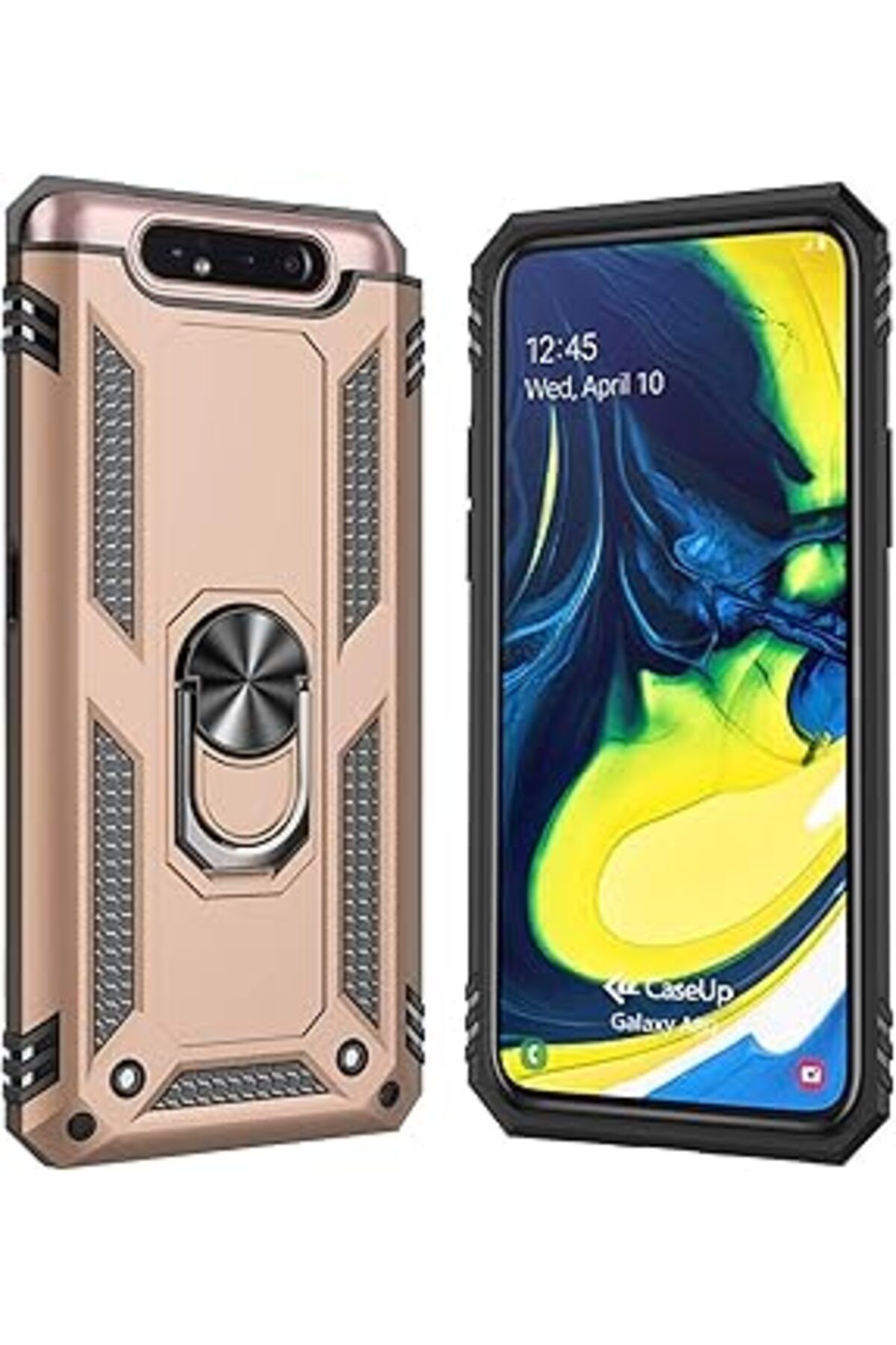 robotrend Caseup Galaxy A80, Caseup Magnetic Ring Uyumlu Kılıf