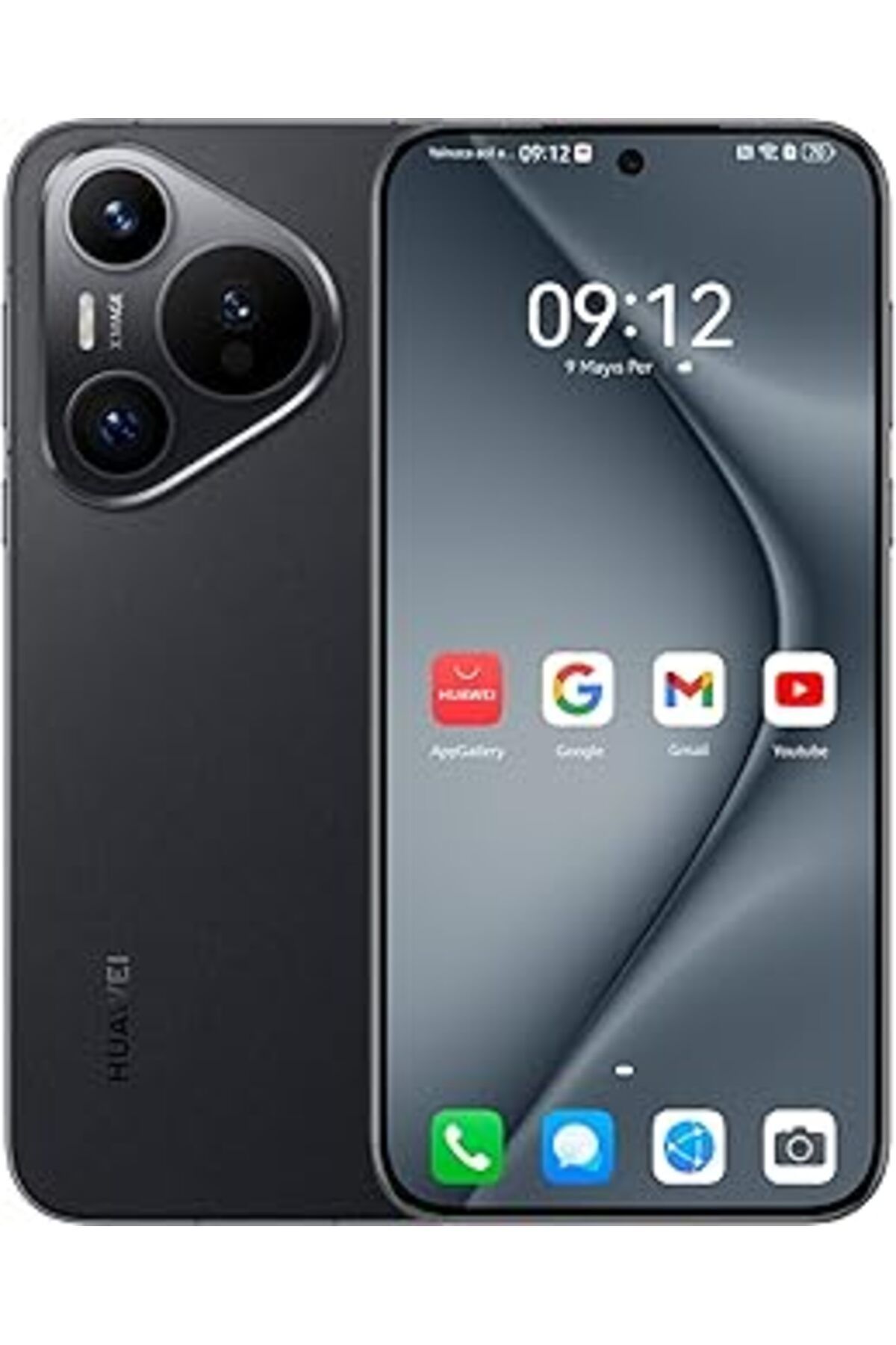 NZM TİCARET Huawei Pura 70 Akıllı Telefon, 12Gb Ram + 256Gb Rom, Düz Kenarlı Ekran, Ultra Hızlı Anlık Çekim, Sü