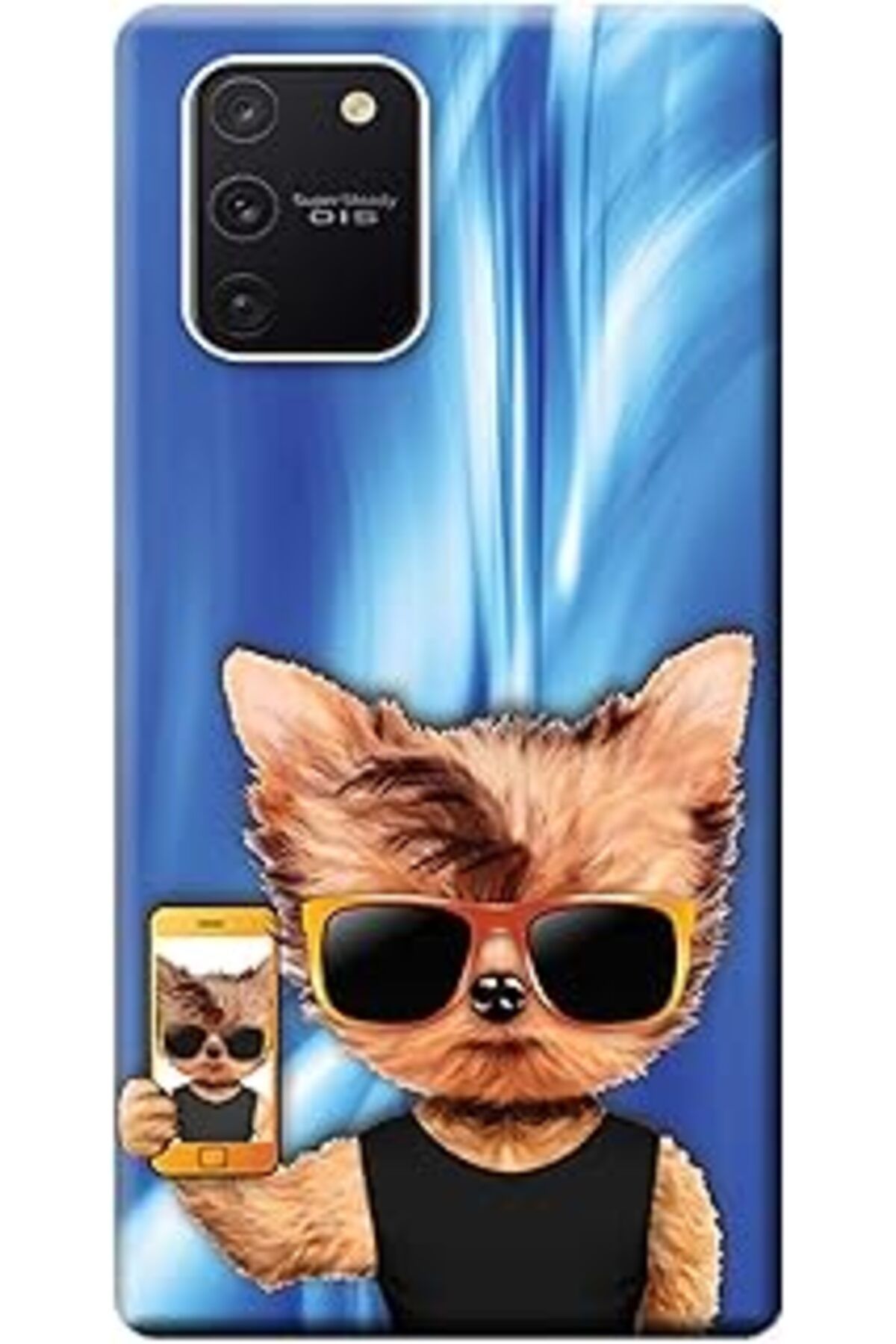 feifei Galaxy S10 Lite Kılıf Sm-G770F Baskılı Silikon Artist Stk:468