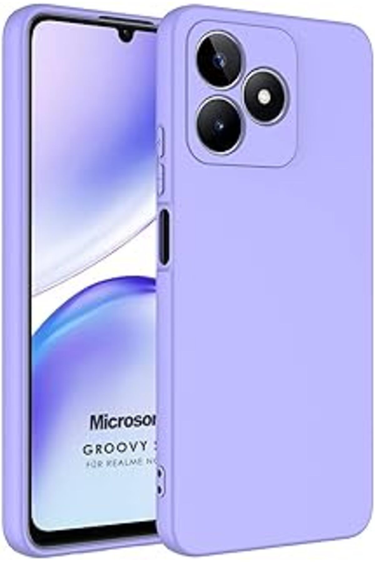 MAGNESİA Me Note 50 Kılıf Groovy Soft Lila [Note 50 Ile Uyumlu Kılıf - Lila]