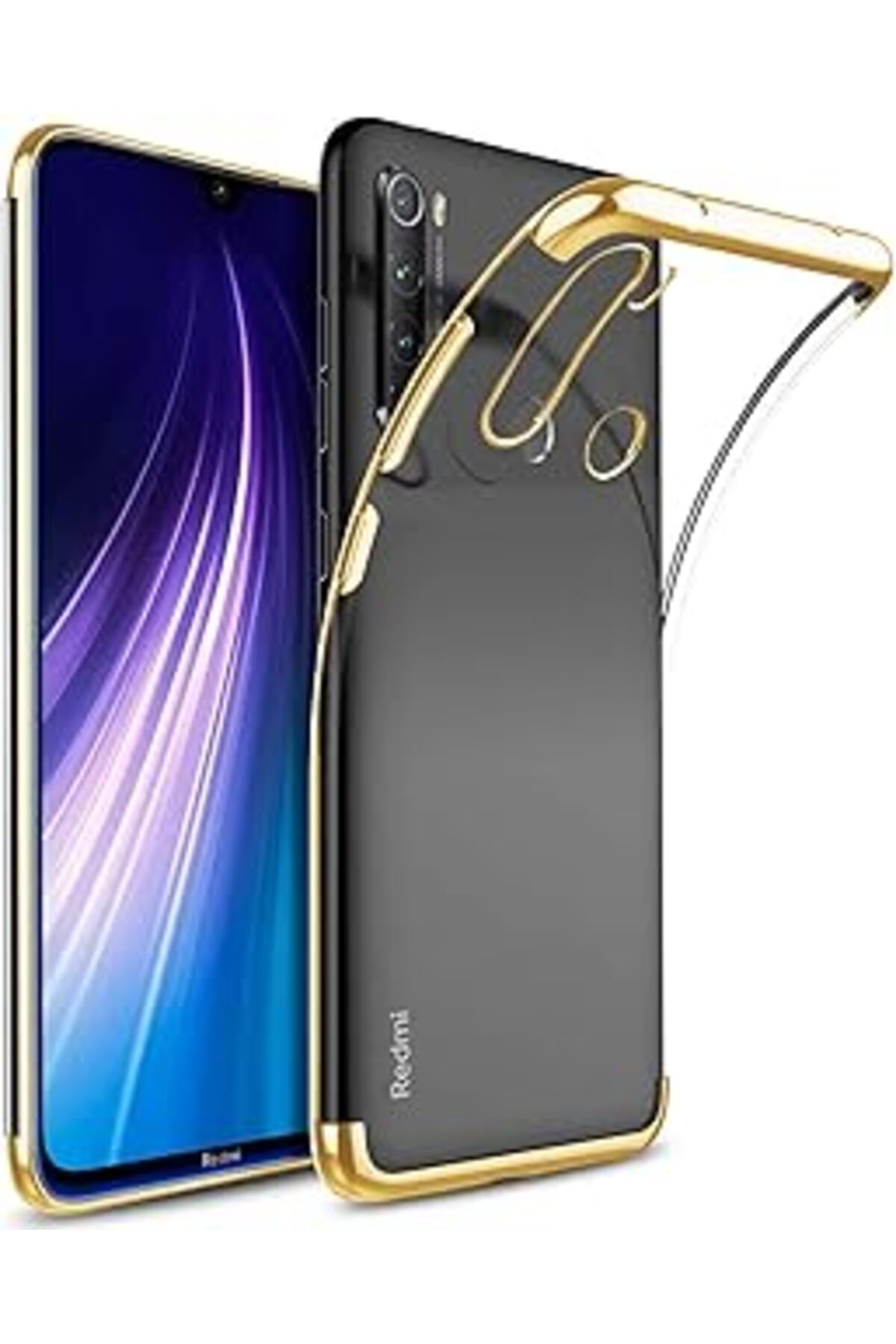 MAGNESİA Redmi Note 8T Kılıf Skyfall Transparent Clear