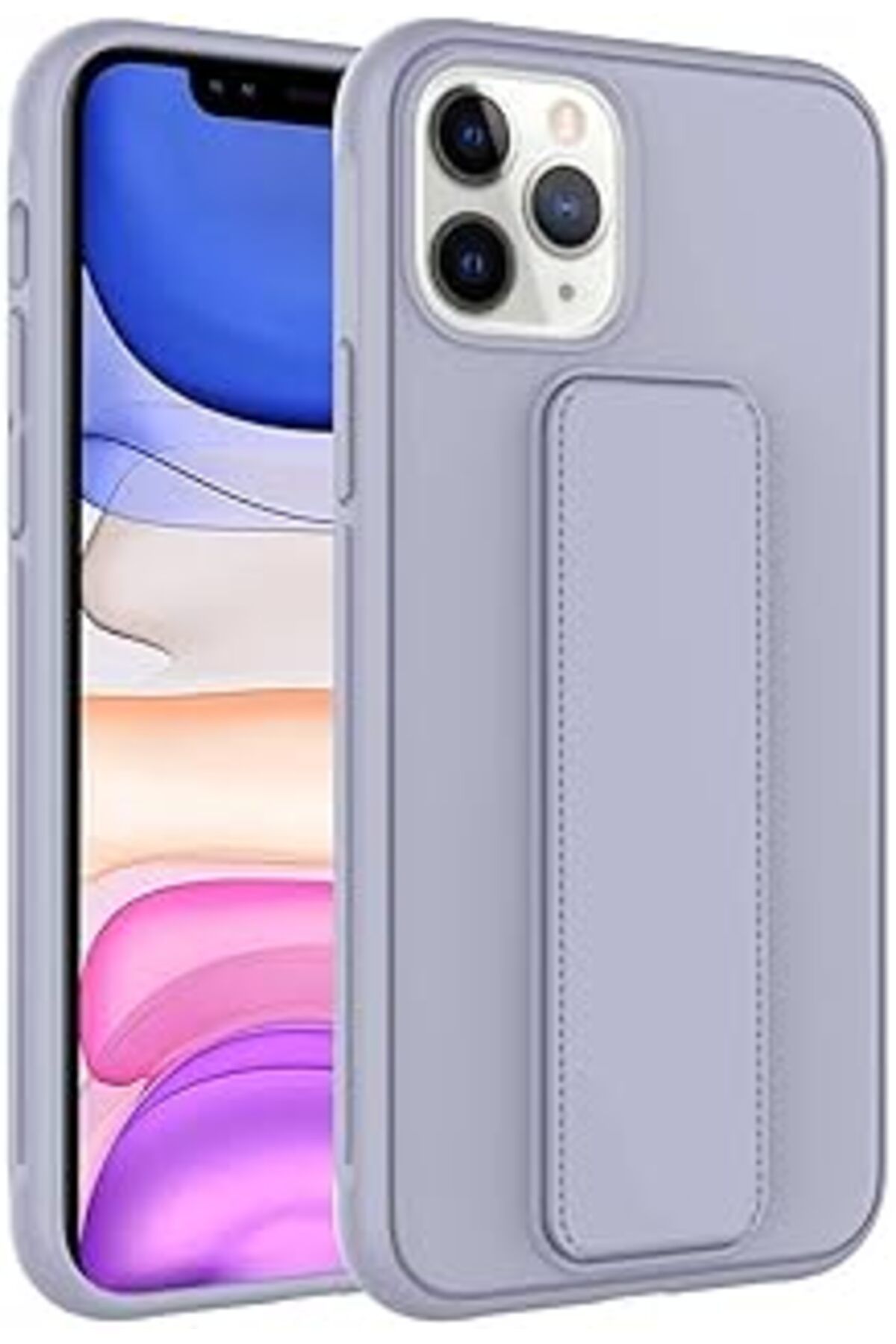 feifei Iphone 11 Pro Ile Uyumlu Kılıf Mat Pürüzsüz Stand Olabilen Toz Ve Kirden Koruyan V Şeklin