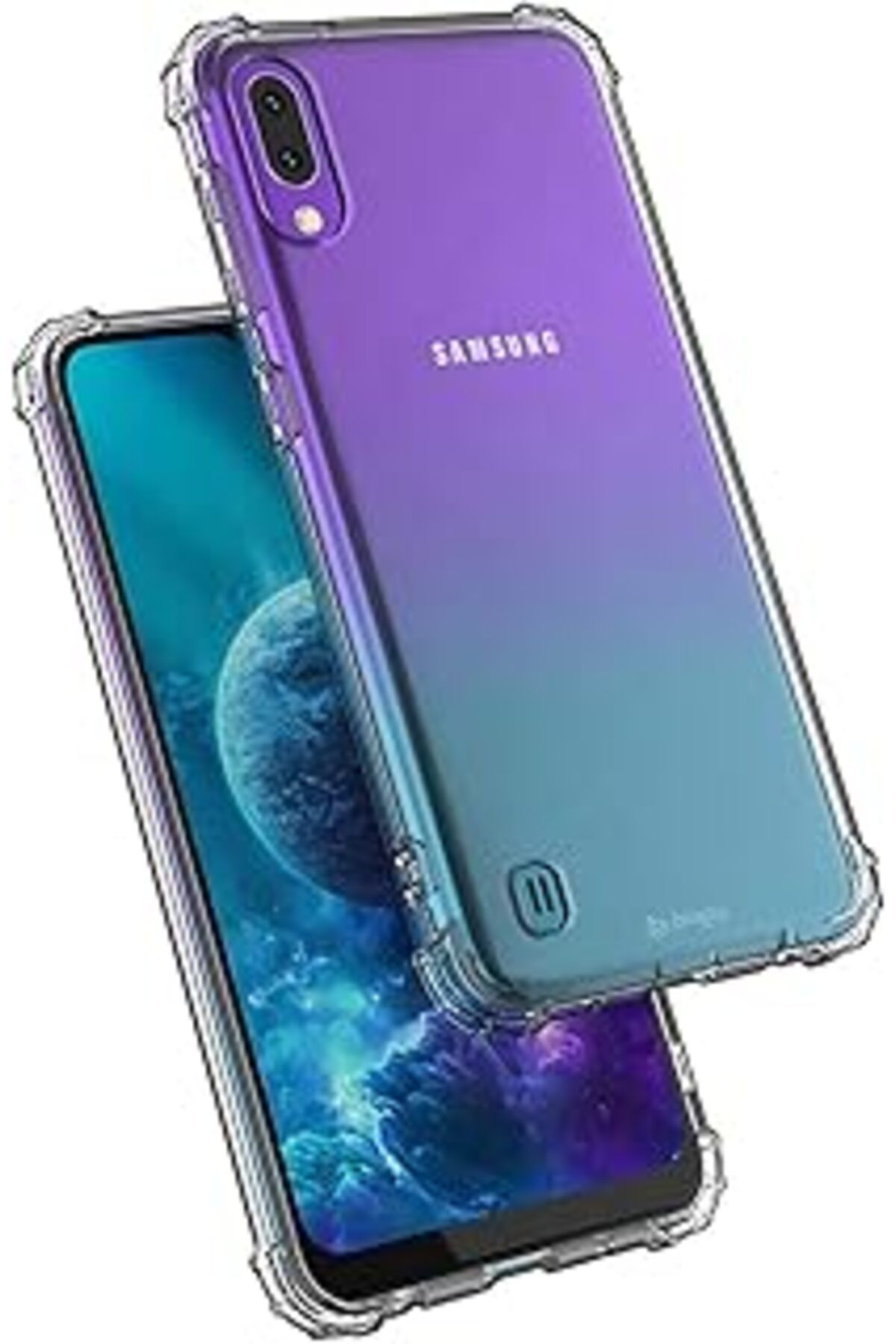 nerede bulurum Blogy Galaxy A10/ M10 Crystal Fit Kılıf, Şeffaf