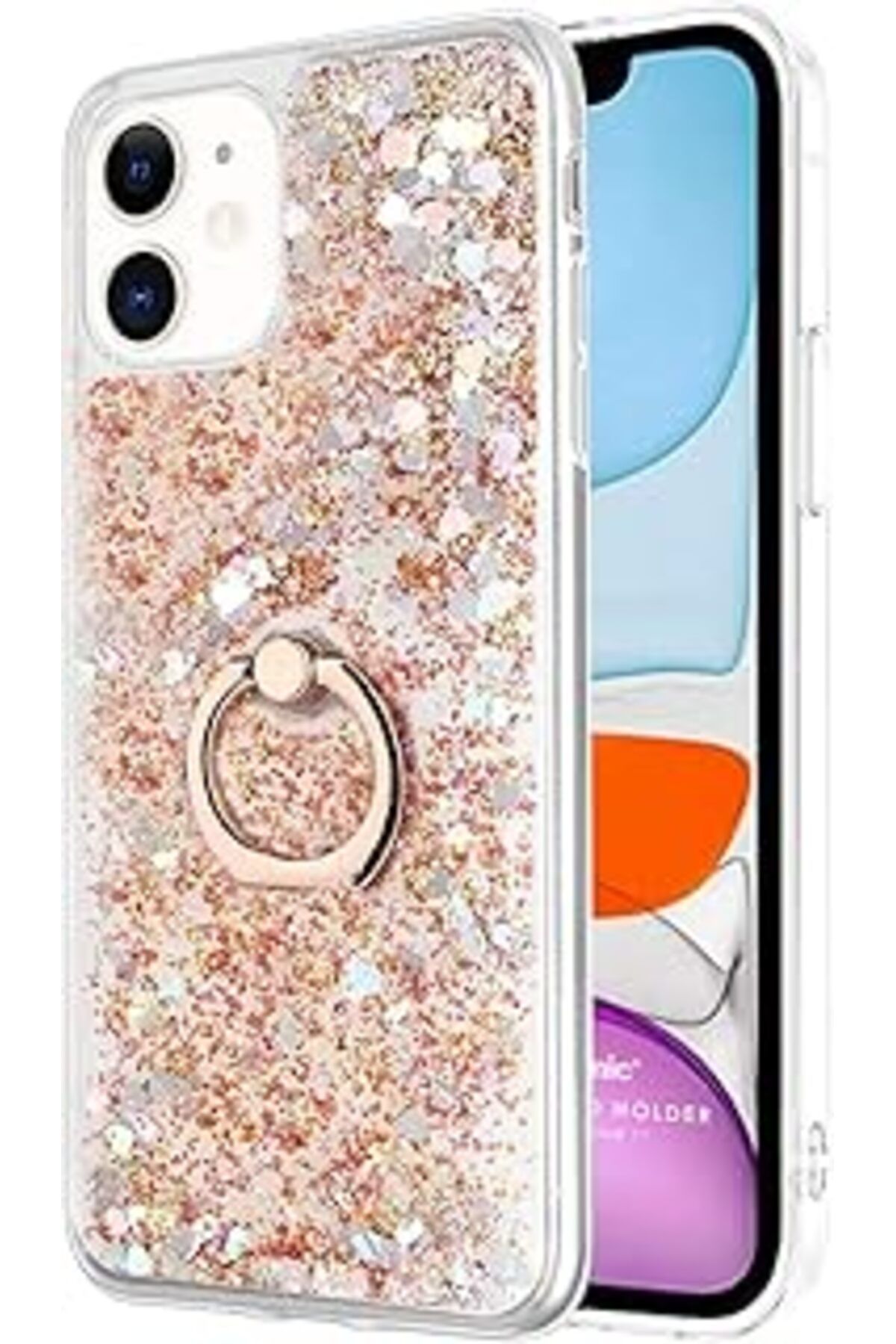 EDALKILIÇ Iphone 11 Için Kılıf Glitter Liquid [Iphone 11 Ile Uyumlu Kılıf - ]