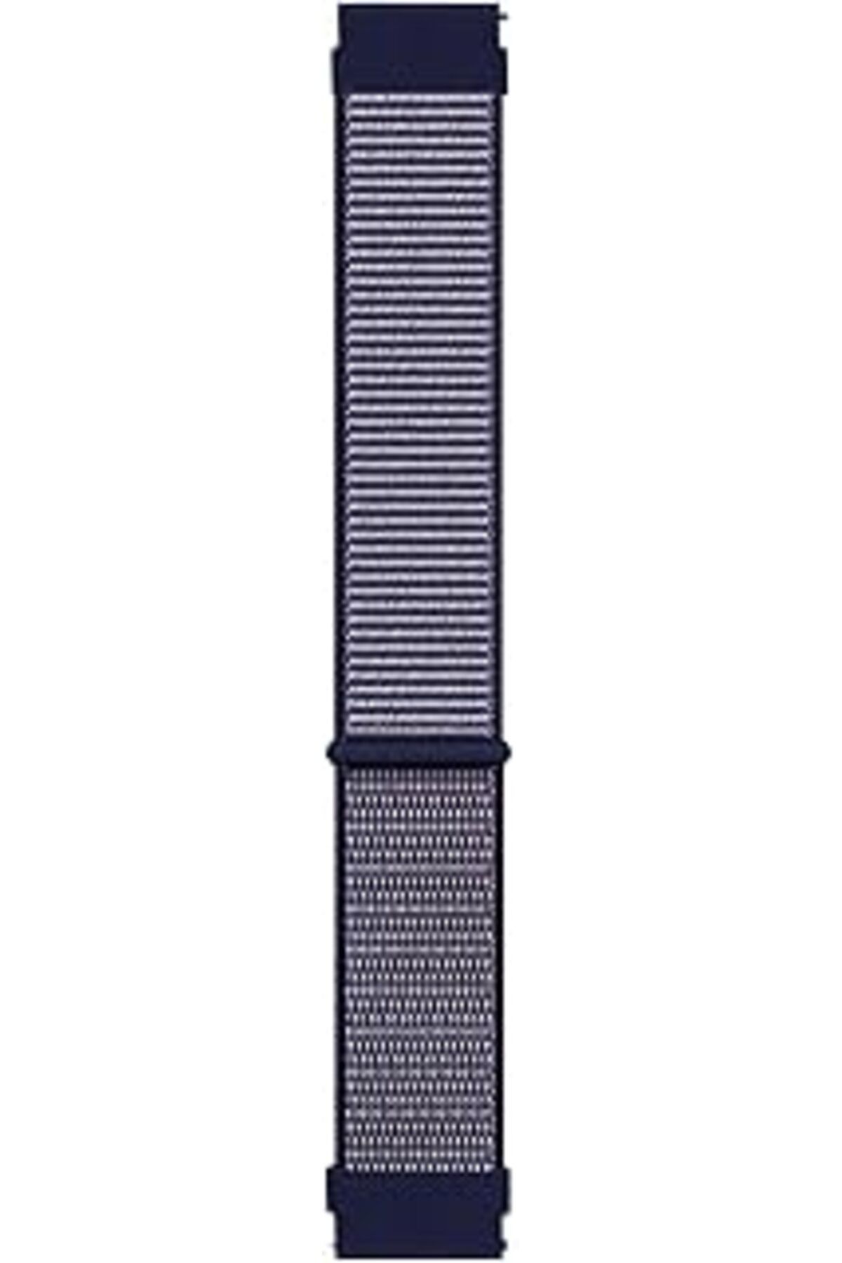 ShopZum Mi Amazfit Pace 2 Stratos Için Hasırlı Kordon Woven Sport Loop Mor