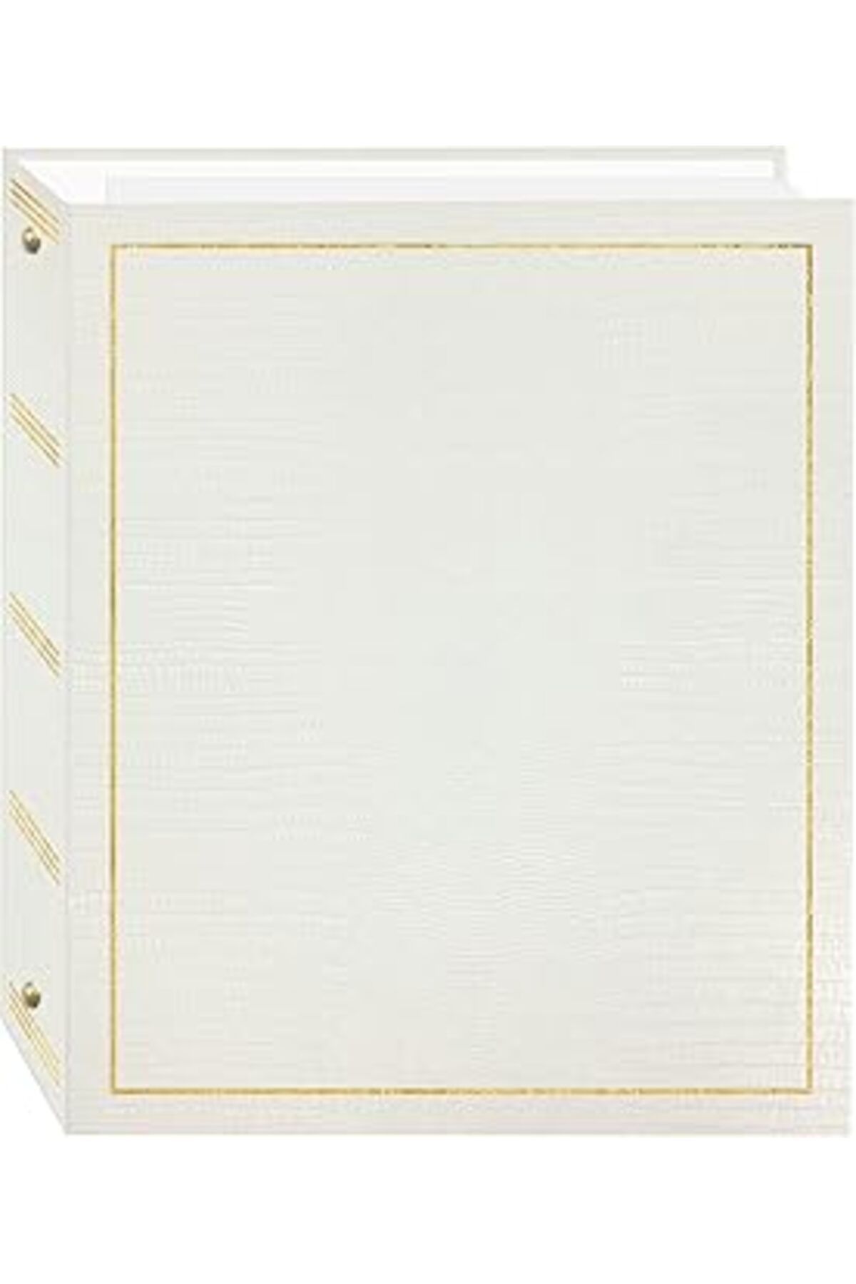 nazeninstoğu Photo Albums (White) - Lm100 White 100 Page Magnc 3 Ring 25.4Cm X 29.2Cm