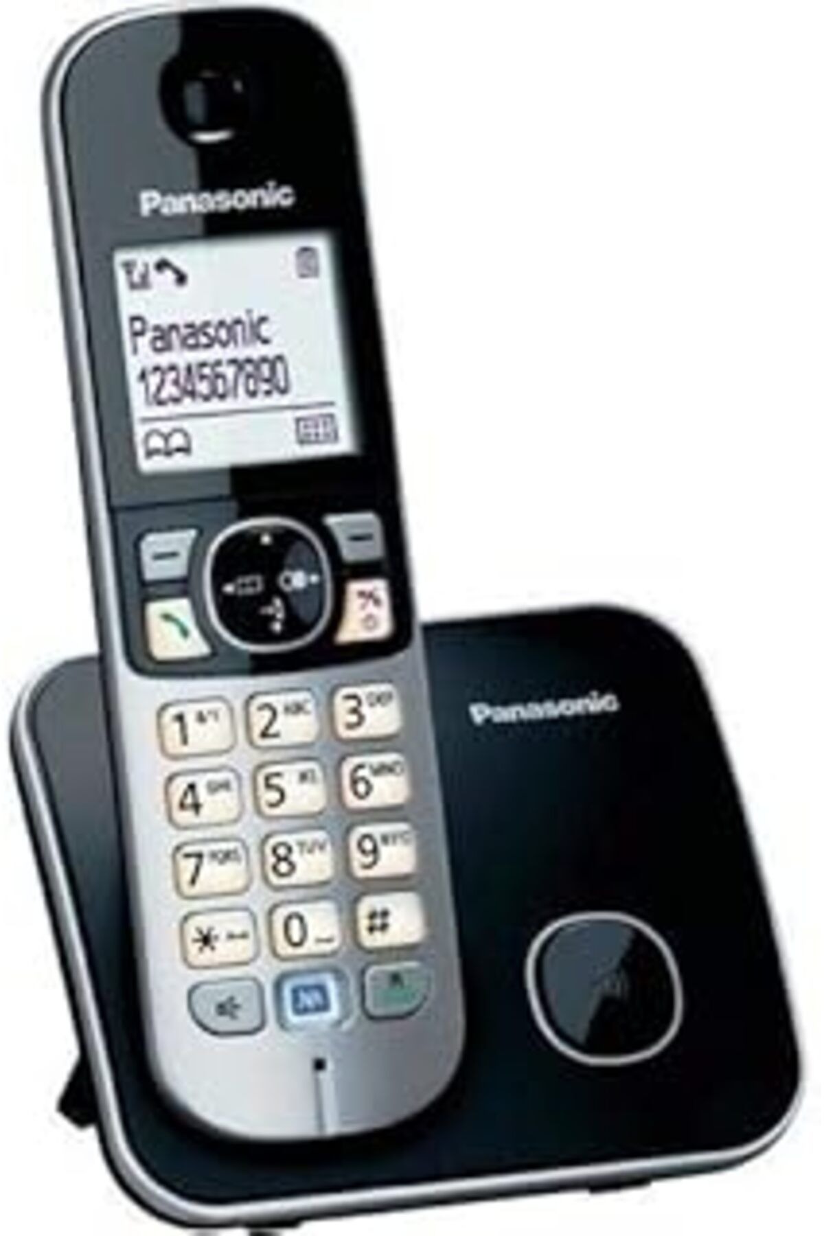 NZM TİCARET Kx Tg6811 Dect Telefon-Siyah Dect Telefon, Siyah