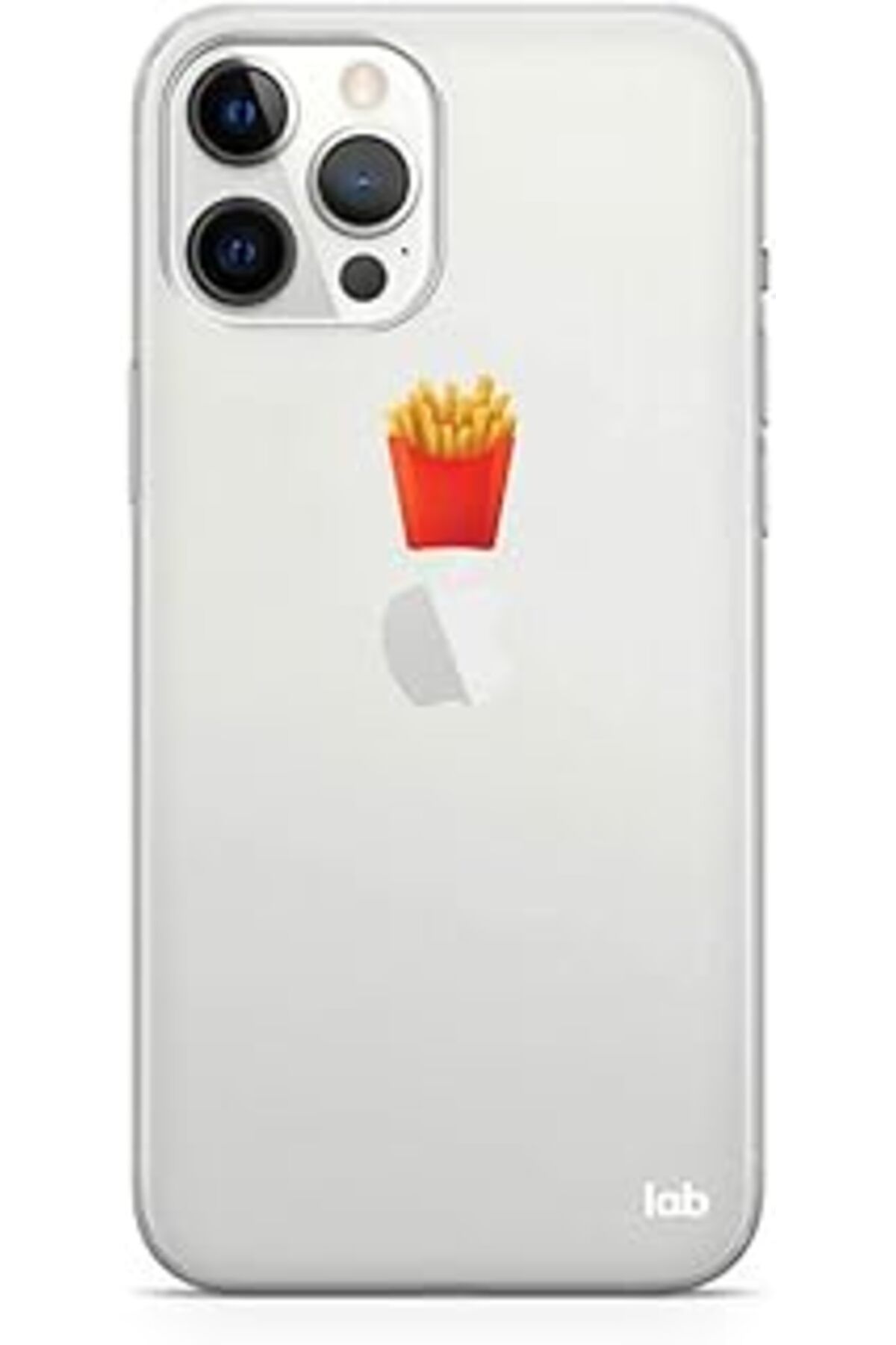 MAGNESİA Caseslab Iphone 12 Pro Max Şeffaf Telefon Kılıfı - Fries