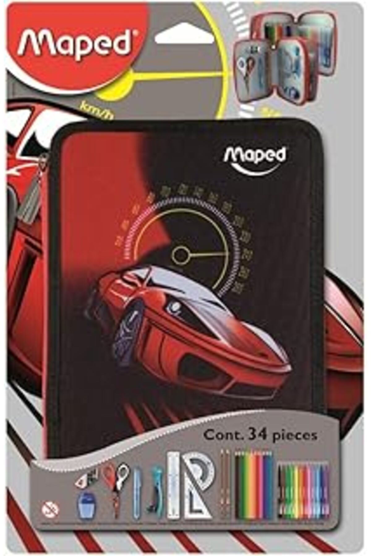 MAGNESİA Maped 967430 Cars Okul Kirtasiye Seti