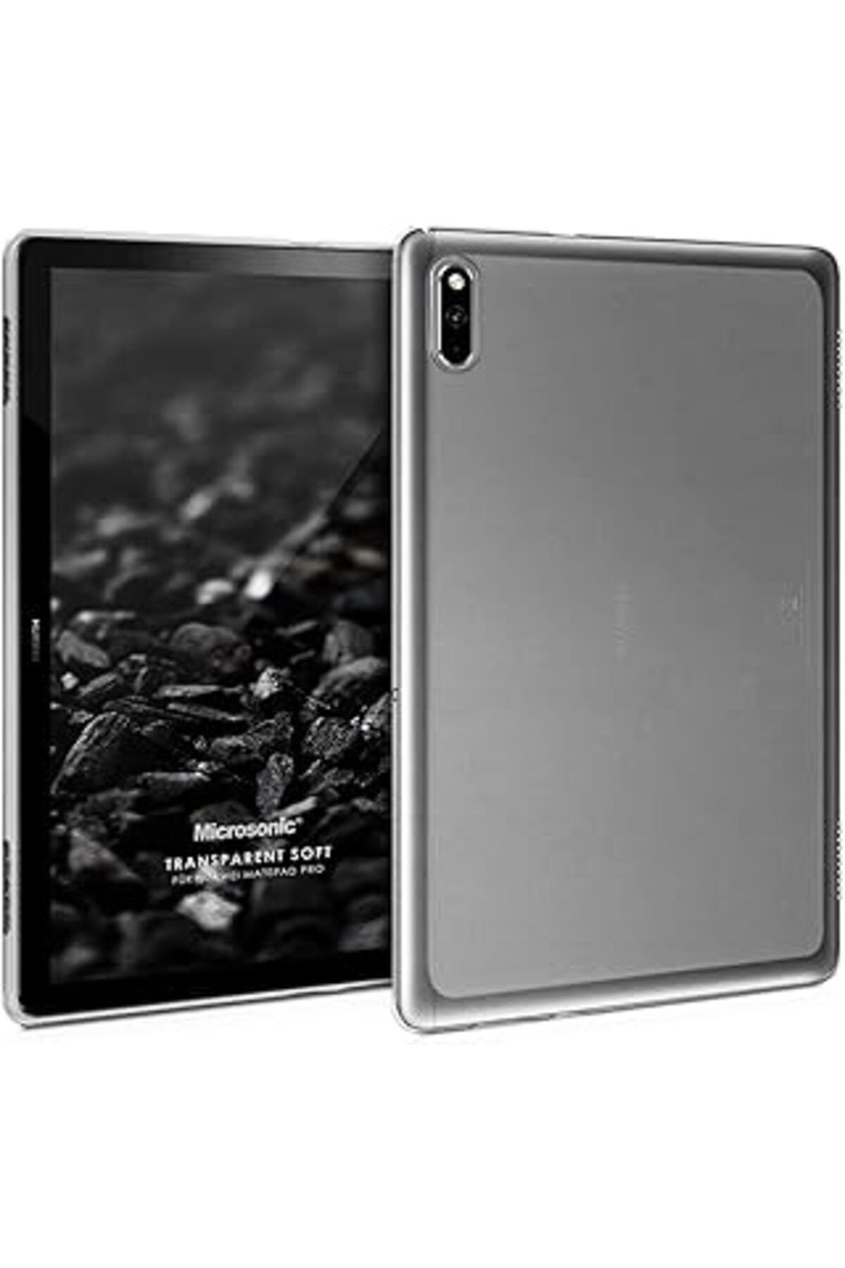 EDALKILIÇ Huawei Matepad Pro 10.8'' Için Kılıf Transparent Soft Beyaz [Matepad Pro Ile Uyumlu Kılı