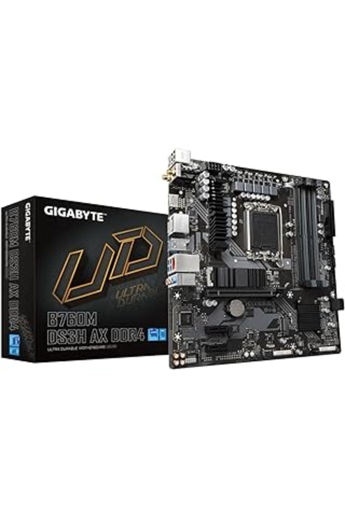 nerede bulurum Gigabyte B760M Ds3H Ax Ddr4 Anakart - Intel Core 14. Nesil Cpu'Ları, 6+2+1 Fazlı Dijital Vrm, 5333M