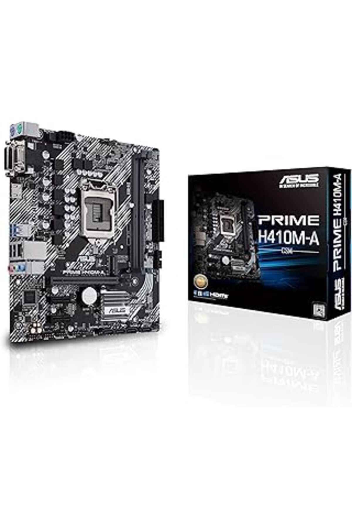 nerede bulurum Prime H410M-A/Csm Intel H410 Lga1200 Ddr4 2Hdmı Dvı Vga M2 Usb3.2 Matx