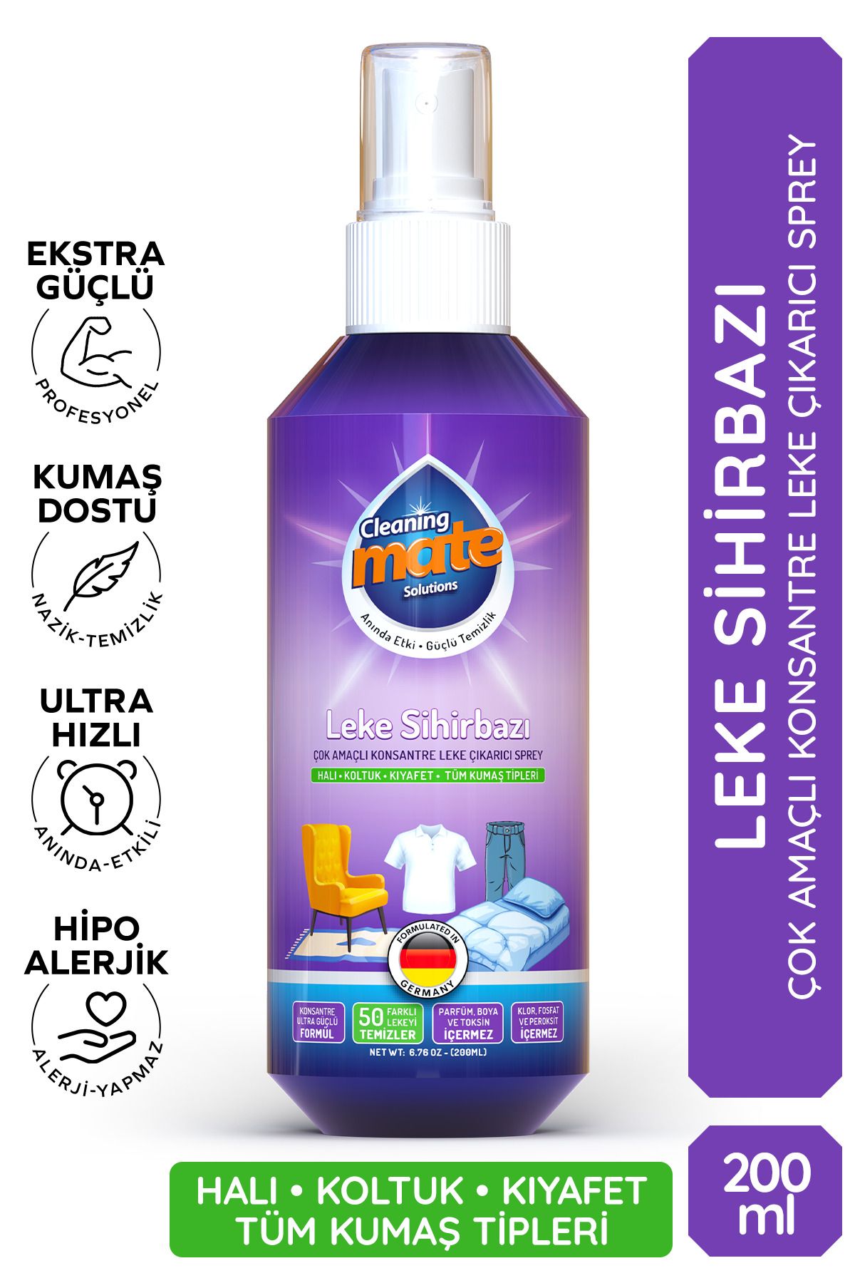 Cleaning Mate Solutions Leke Sihirbazı