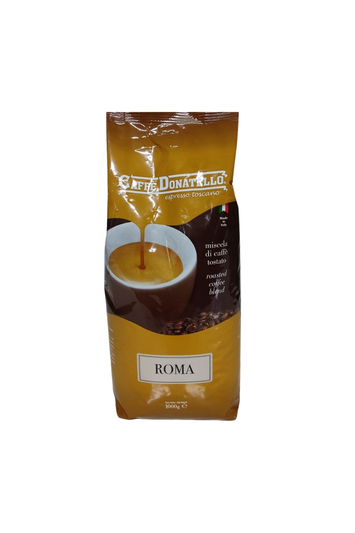 Caffe Caffè Donatello Espresso Toscano Roma Çekirdek Kahve (1 Kg)