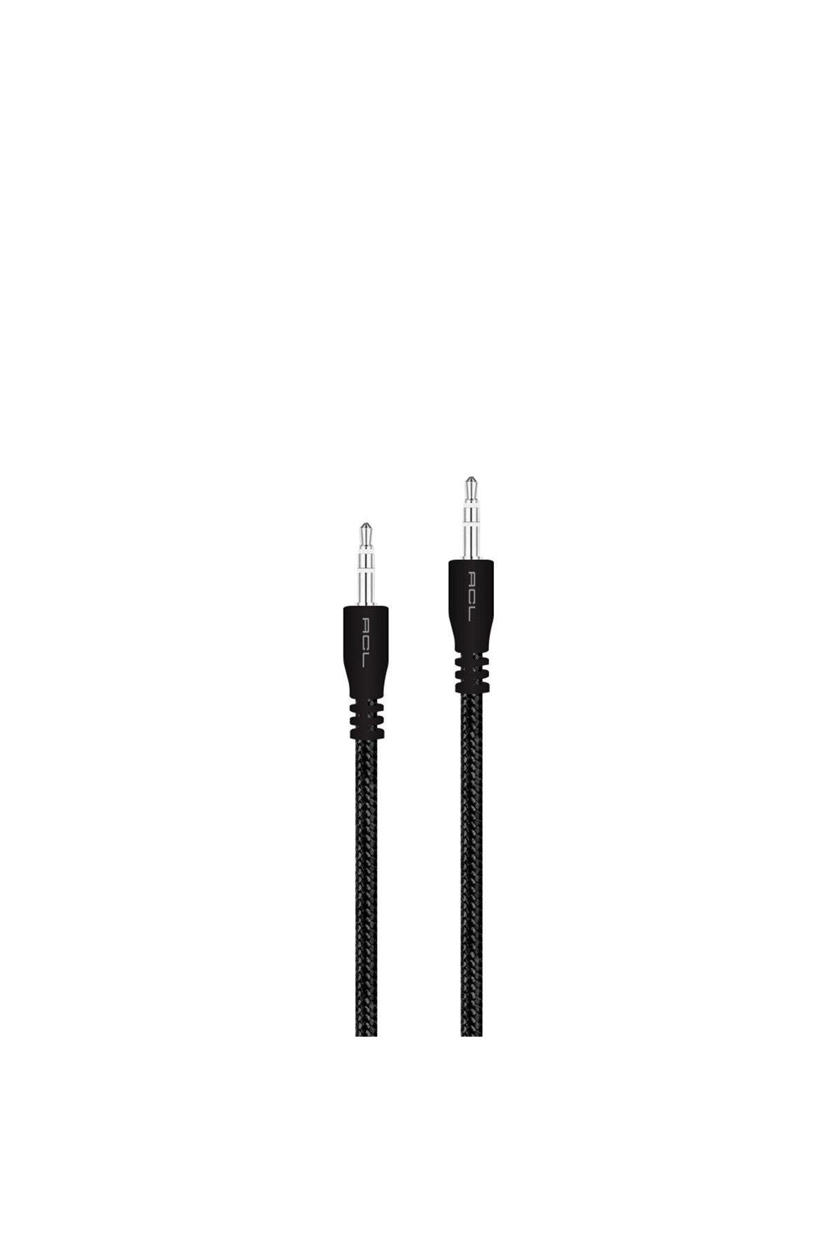 edikli store 3.5 Mm Jack 1 Mt Kumaş Kaplama Aux Ses Kablosu A6