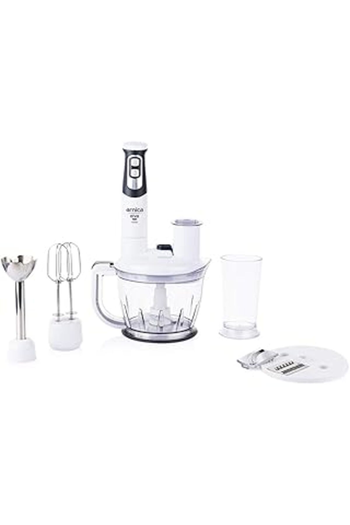 EDALKILIÇ Arnica Gh21800 Diva Pro Rendeli El Blender Seti Beyaz