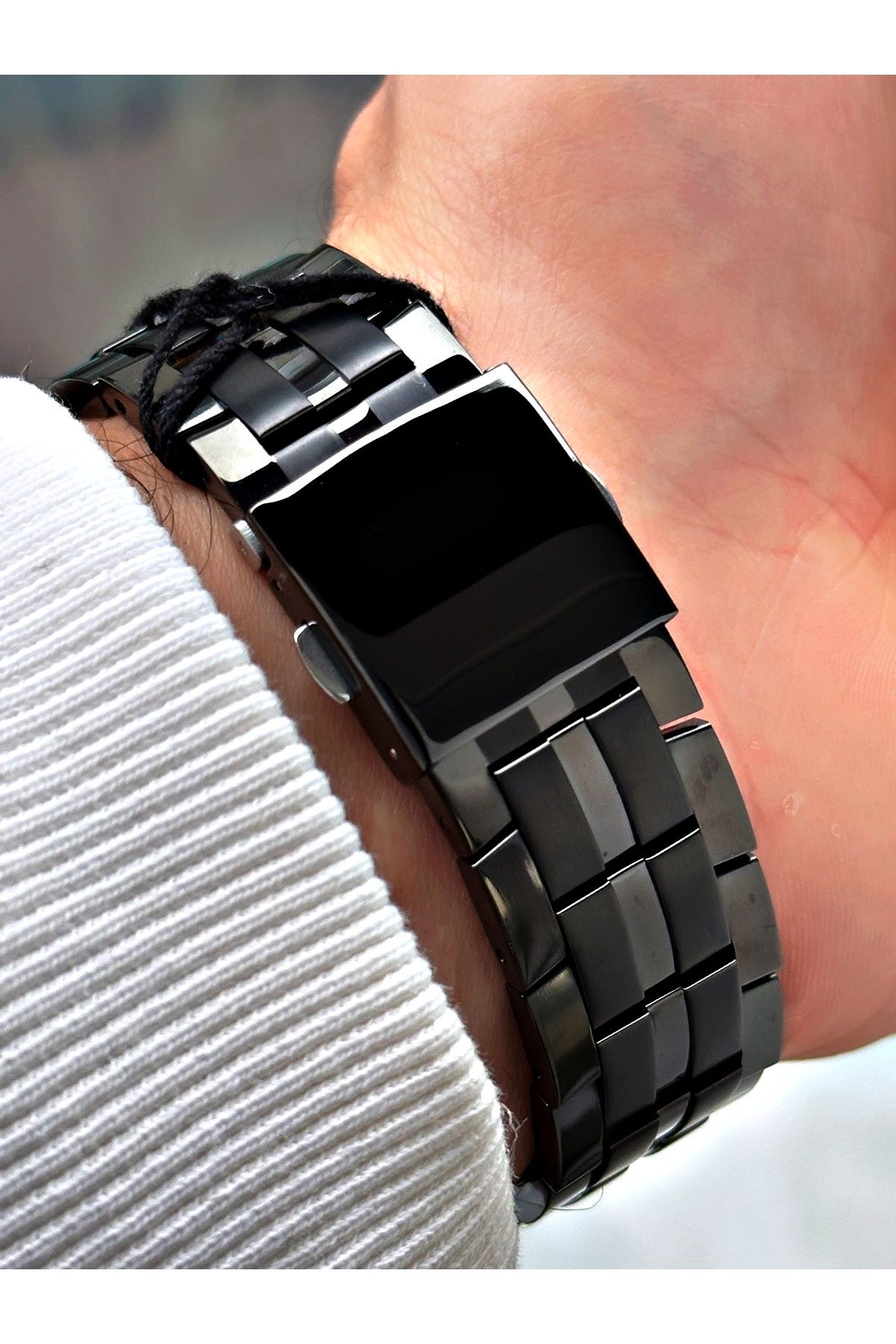 Ferrucci-Function Function Black Color 3 Atm Waterproof Steel Cord Men's Wristwatch 4