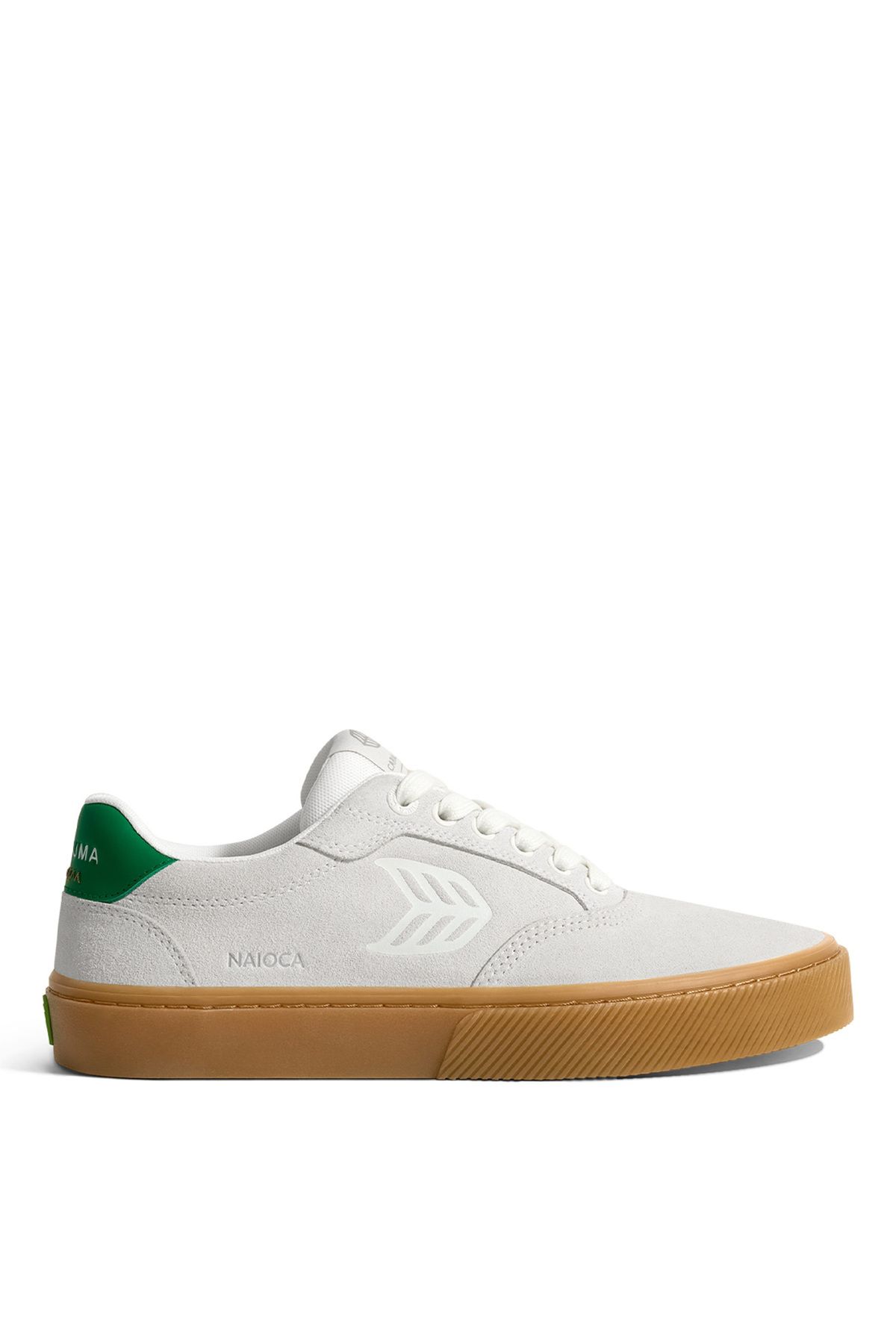 کفش سبک زندگی زنانه چرم خاکستری روشن 511802W1DW - NAIOCA Suede-White Cariuma