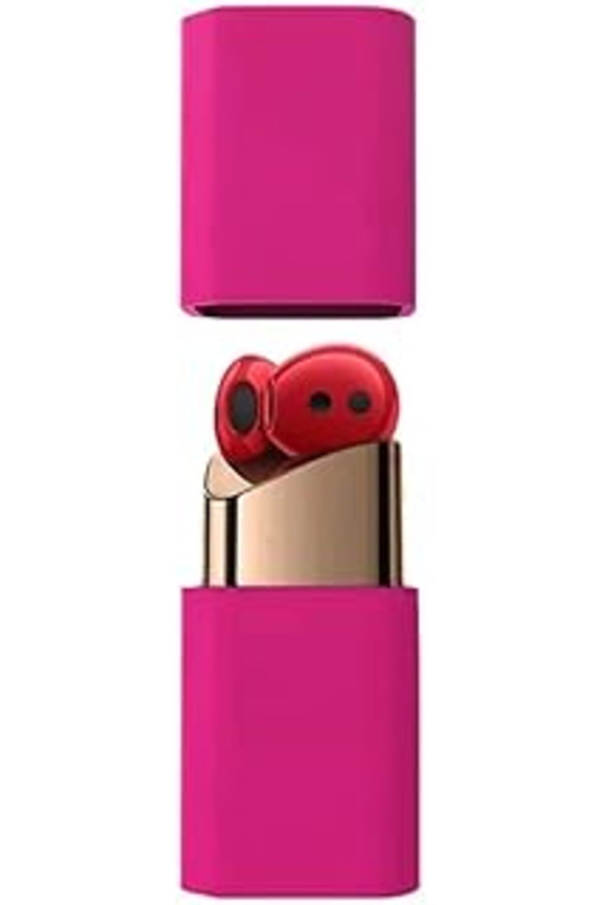 nerede bulurum Huawei Freebuds Lipstick İLe Uyumlu Kılıf Smooth Matte Tpu Silikon Kılıf Pembe