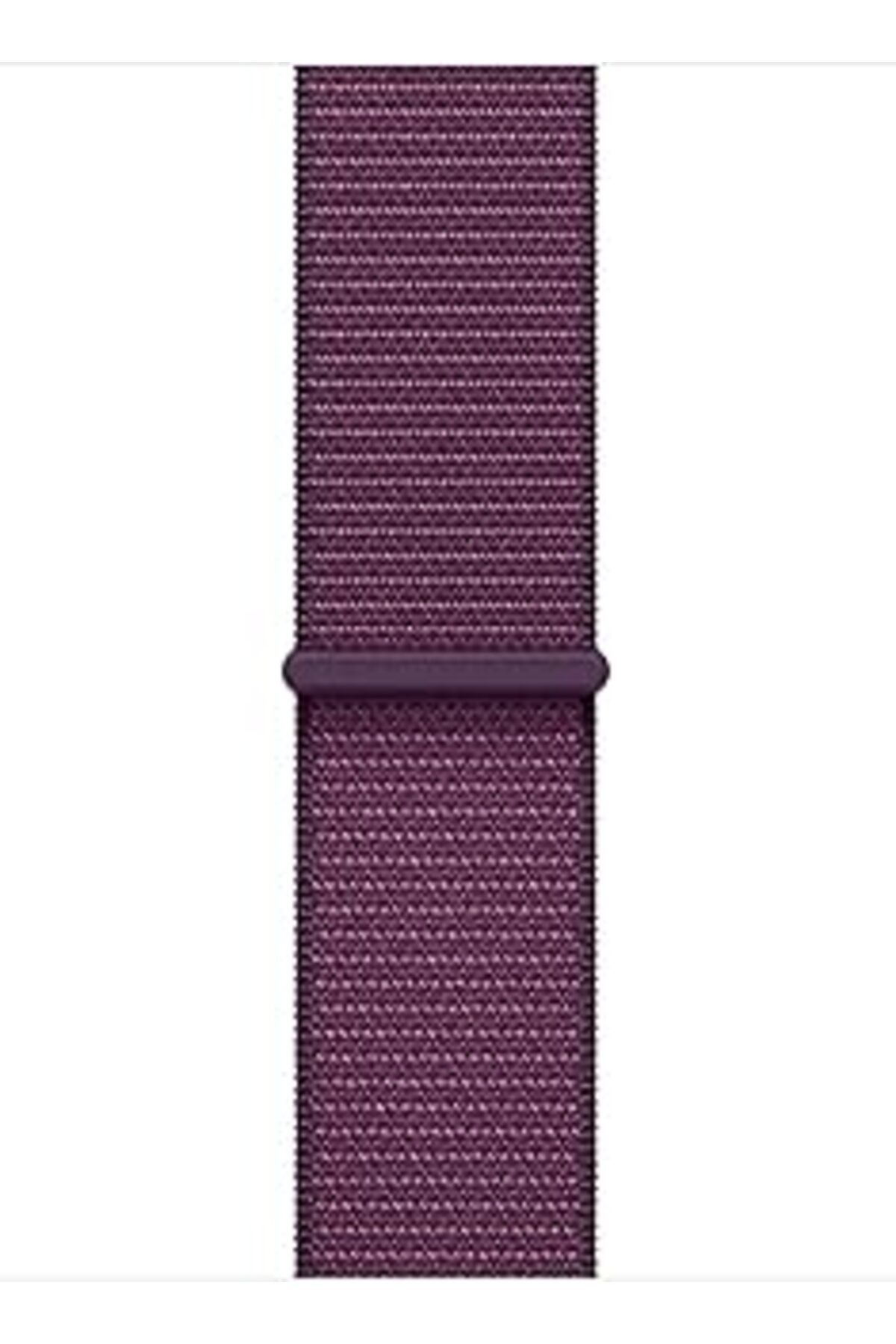 ShopZum Watch Band - Spor Loop - 42 Mm - Kırmızı Erik - Standart