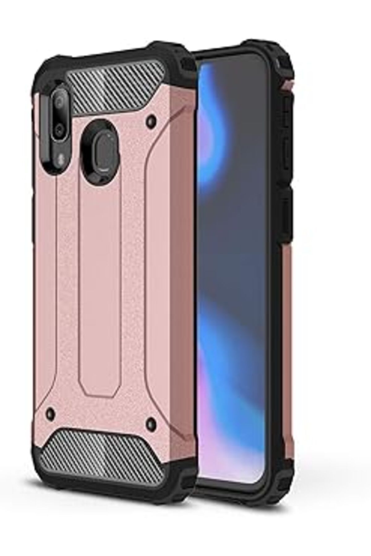 nerede bulurum Galaxy A40 Için Kılıf Rugged Armor Rose [Galaxy A40 Ile Uyumlu Kılıf - Rose