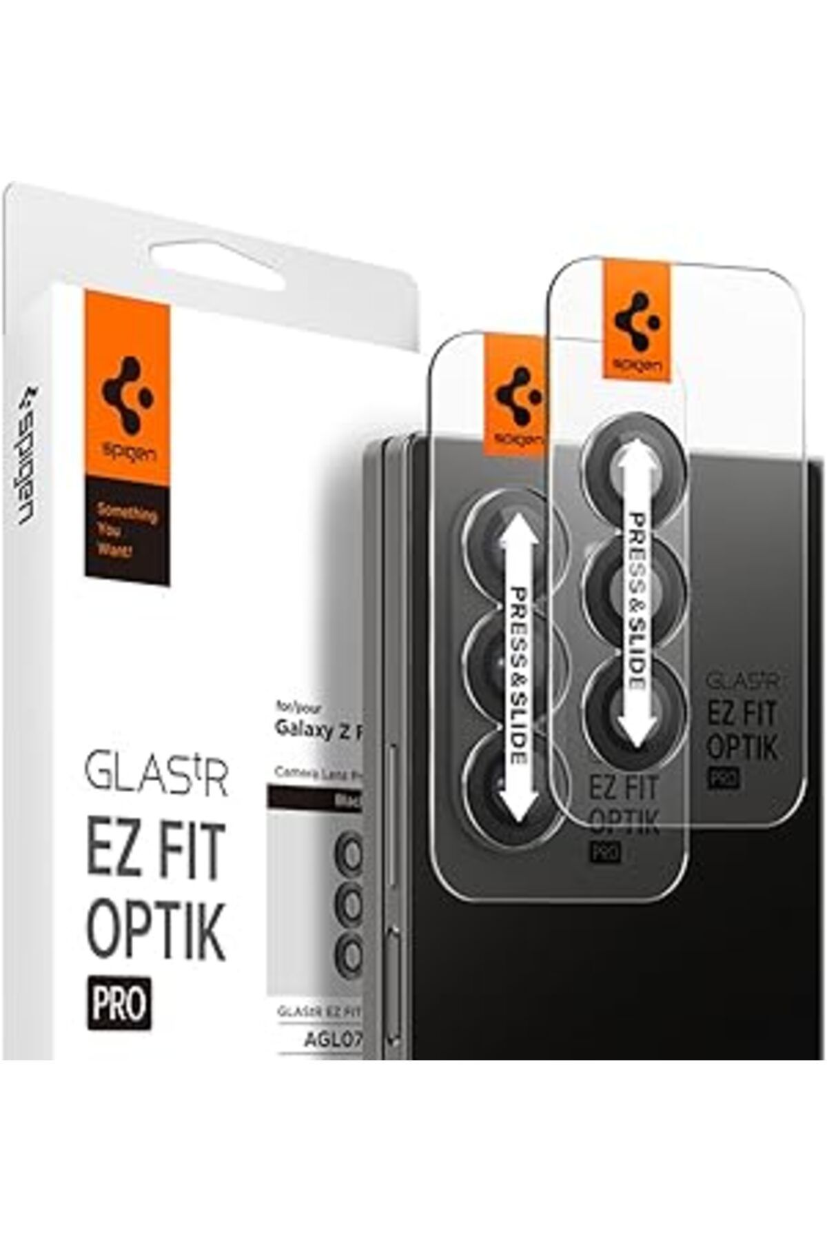 nerede bulurum Spigen Galaxy Z Fold 6 Kamera Lens Camı Koruyucu Glas.Tr Ez Fit Optik Pro (2 Adet) Black - Agl07970