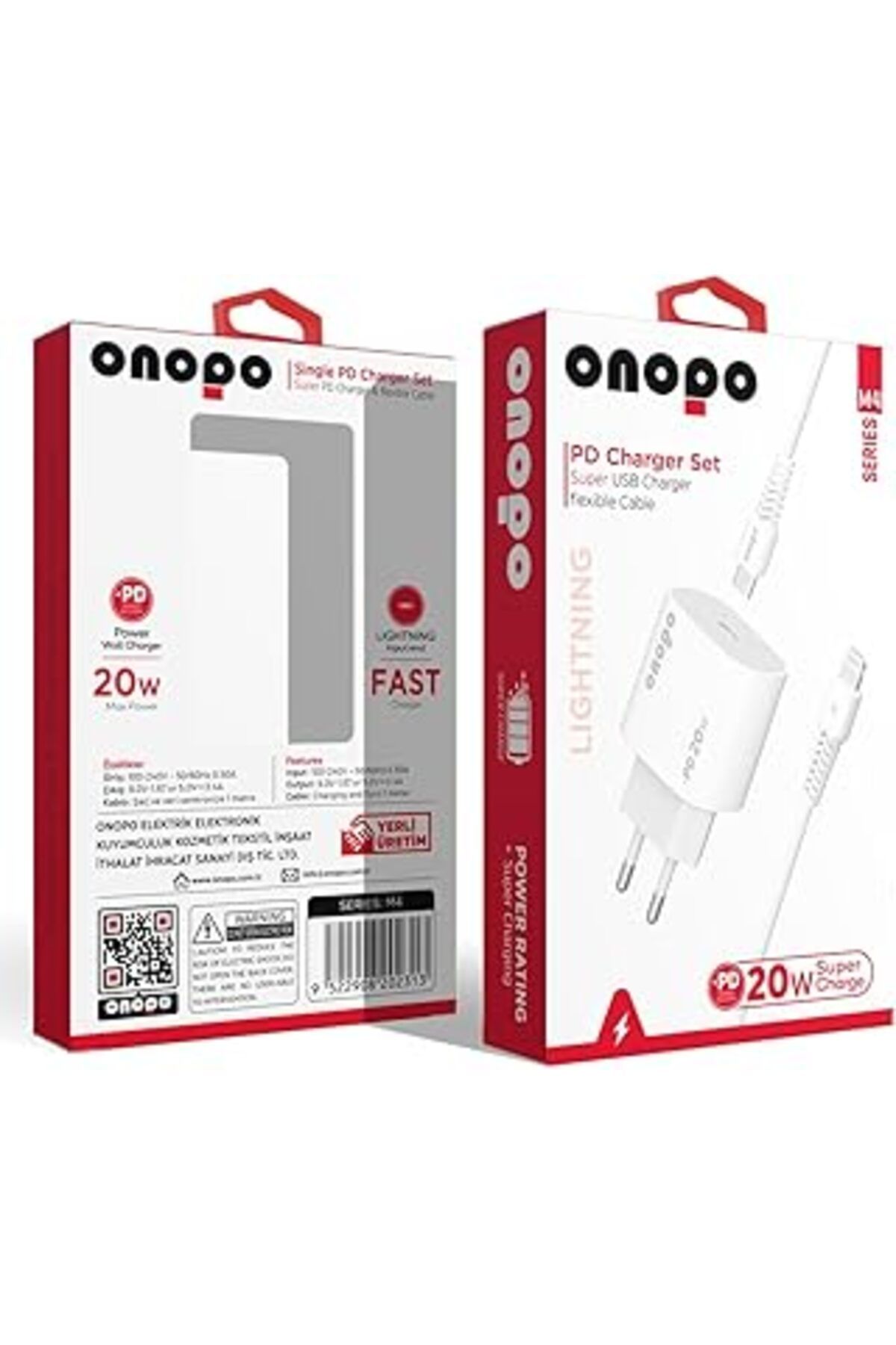 NZM TİCARET Onopo İPhone Uyumlu Lightning Usb İPhone 20W Hızlı Şarj Cihazı 3.4A - M4