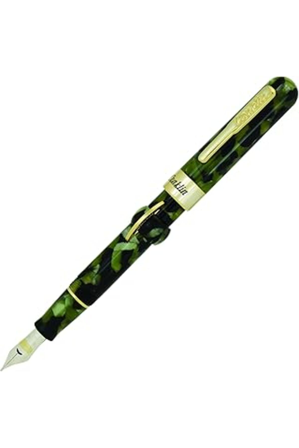 ShopZum Conklin Mark Twain Crescent Filler Dolma Kalem Vintage Green M Uç